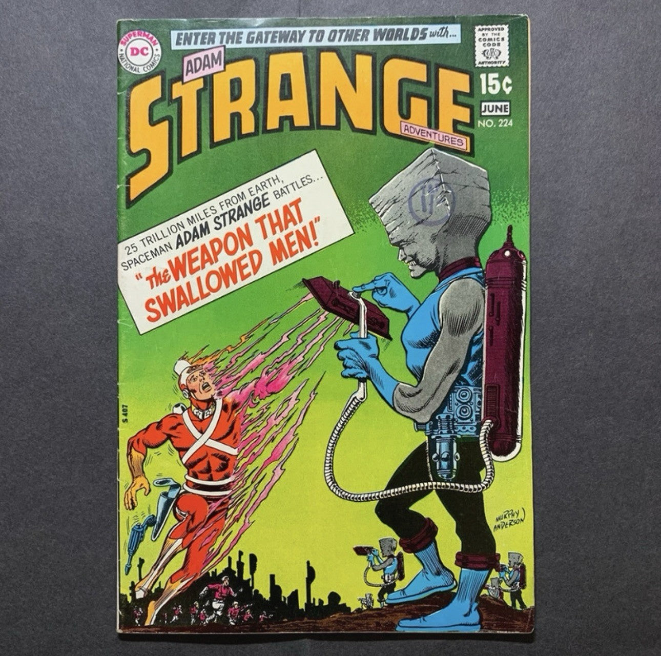 Strange Adventures 224 - Bronze Age Dc Comics 1970