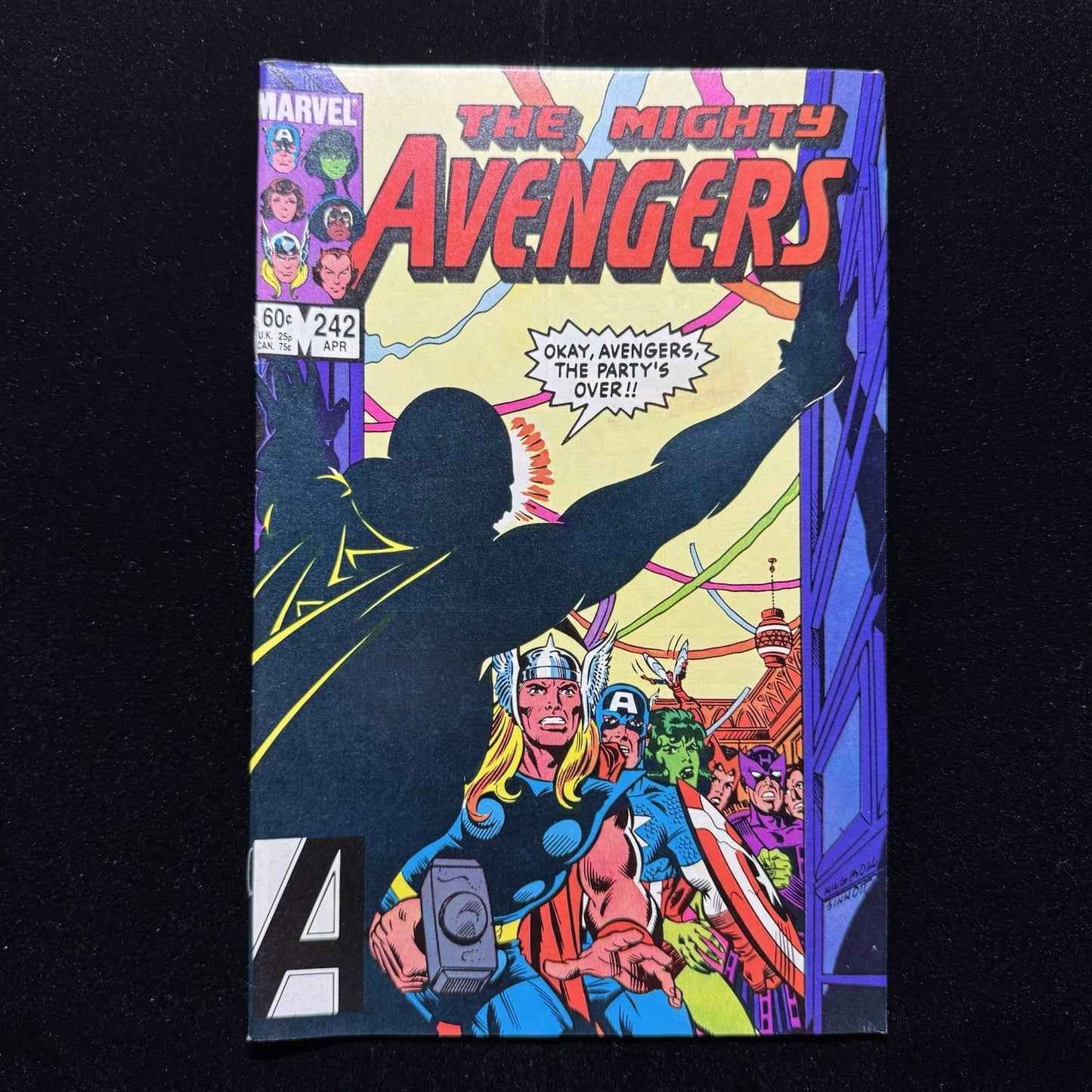 Avengers 242 - Copper Age Marvel Comics 1984