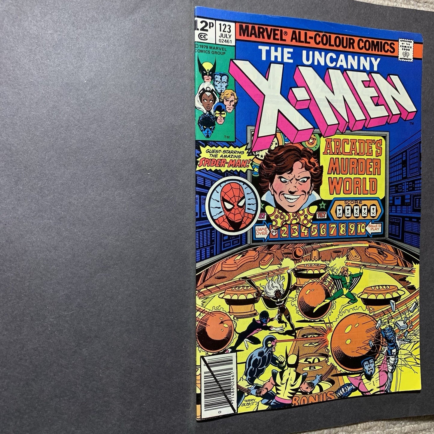 Uncanny x-men 123/ Bronze Age Marvel Comics 1979