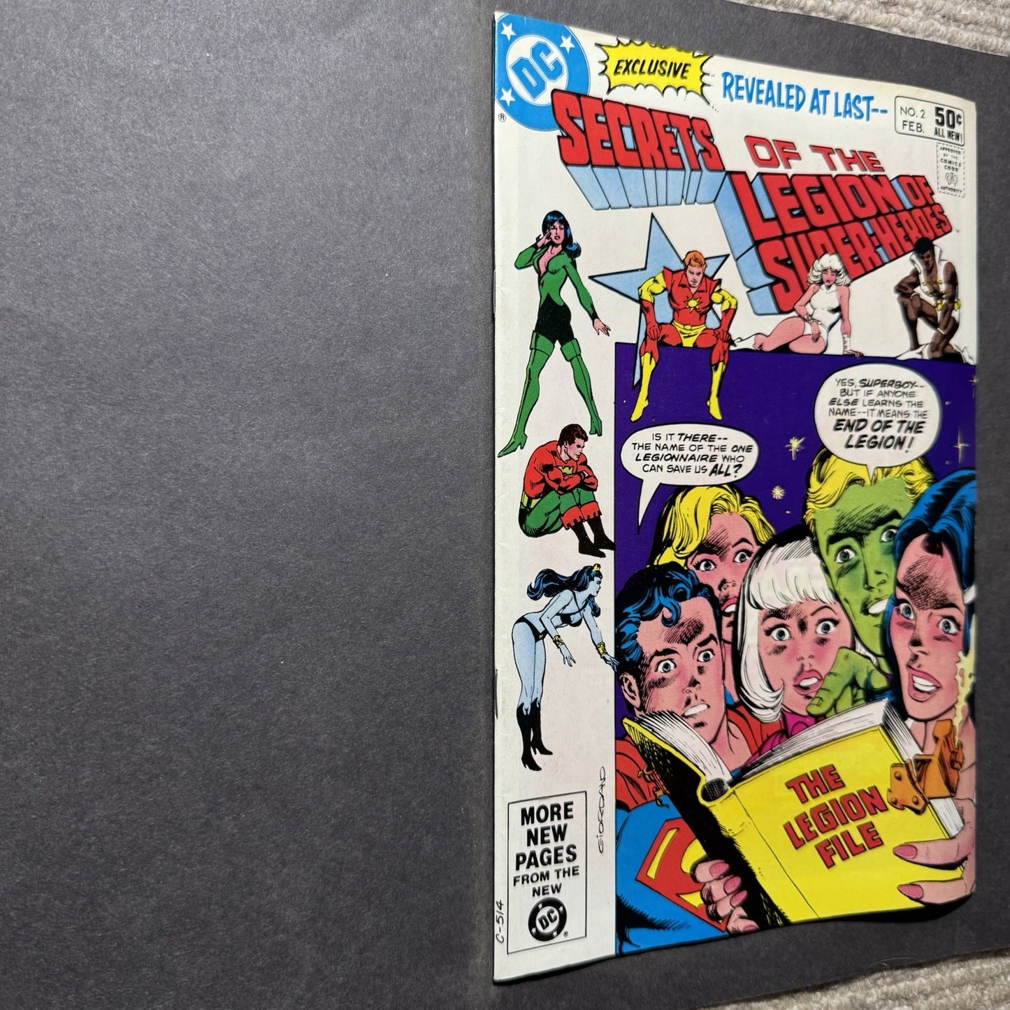 Secrets Of The Legion Of Super-Heroes 2 - Bronze Age Dc Comics 1981
