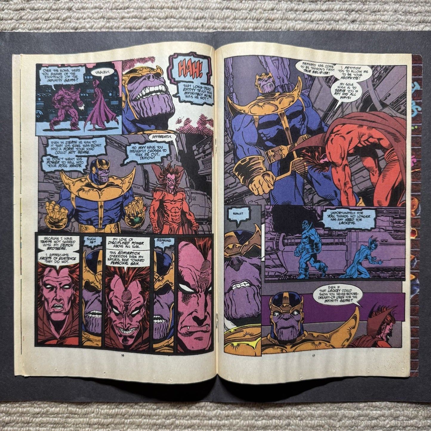 Silver Surfer 45 - Newsstand Edition - Copper Age Marvel Comics 1991