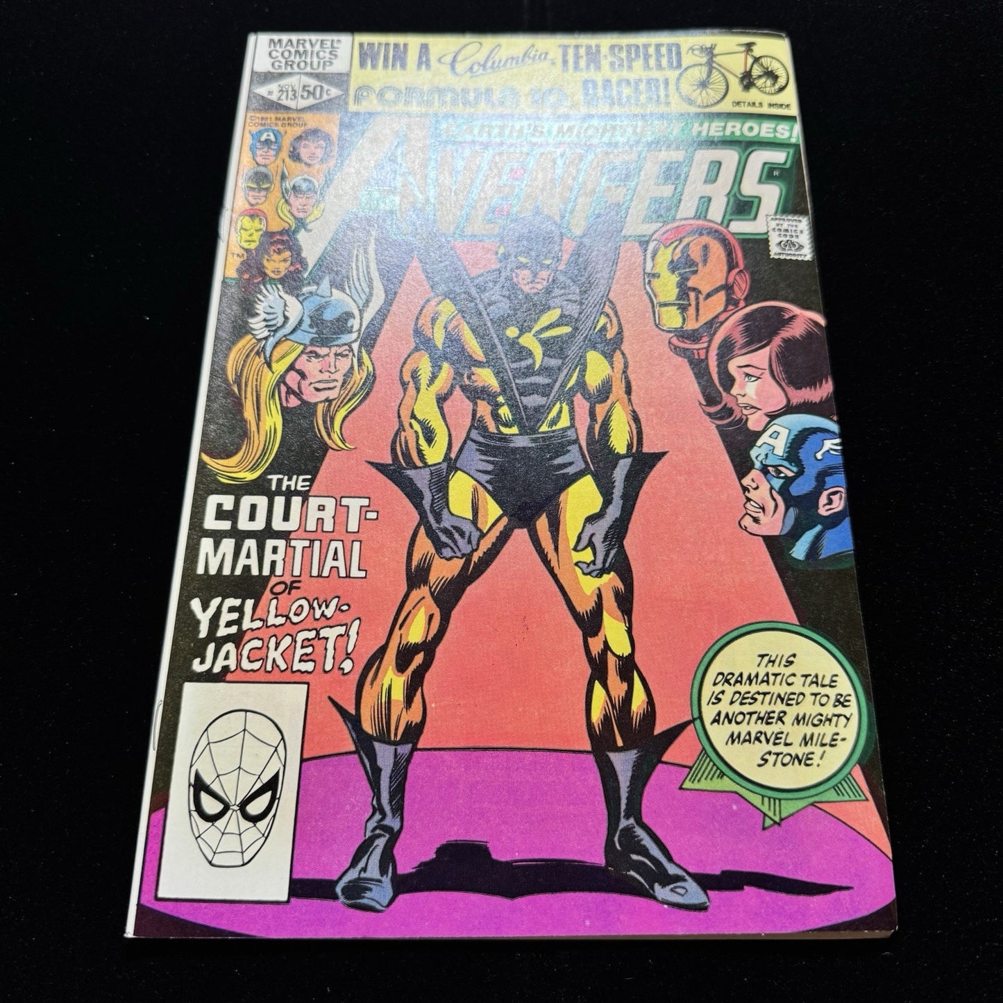 Avengers 213 - Controversial Issue - Bronze Age Marvel Comics 1981