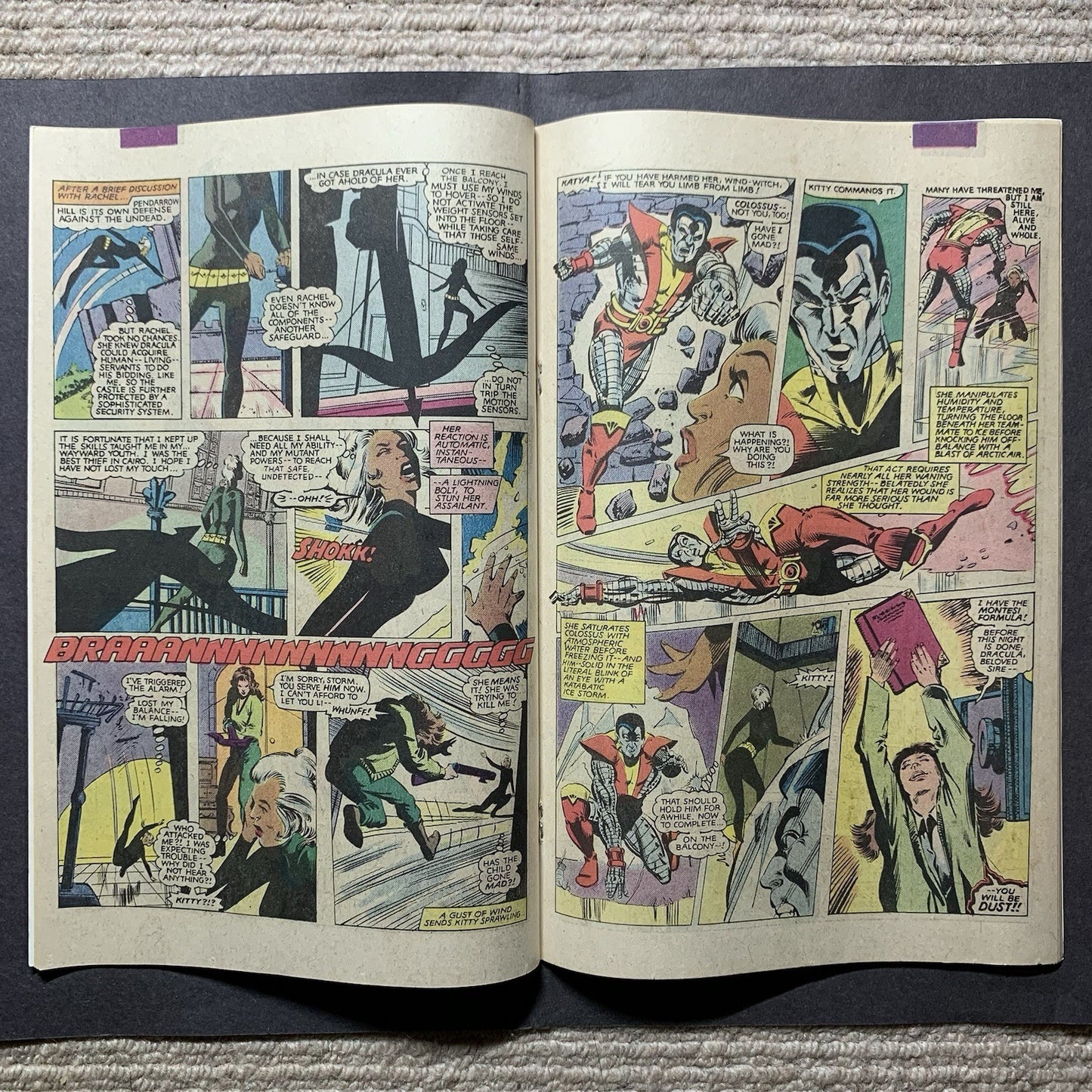Uncanny X-Men annual 6/ Bronze Age marvel comics 1982