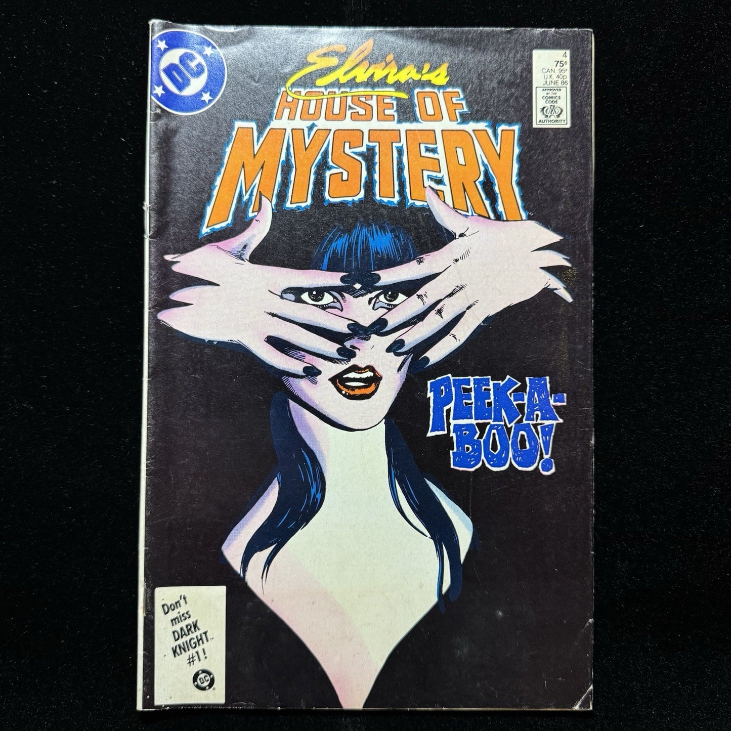Elvira’s House Of Mystery 4 - Copper Age Dc Comics 1986