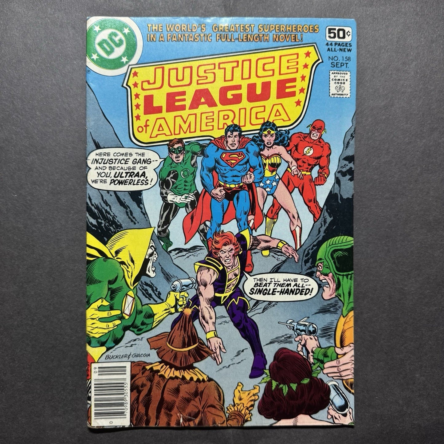 Justice League 158 - Bronze Age Dc Comics 1978