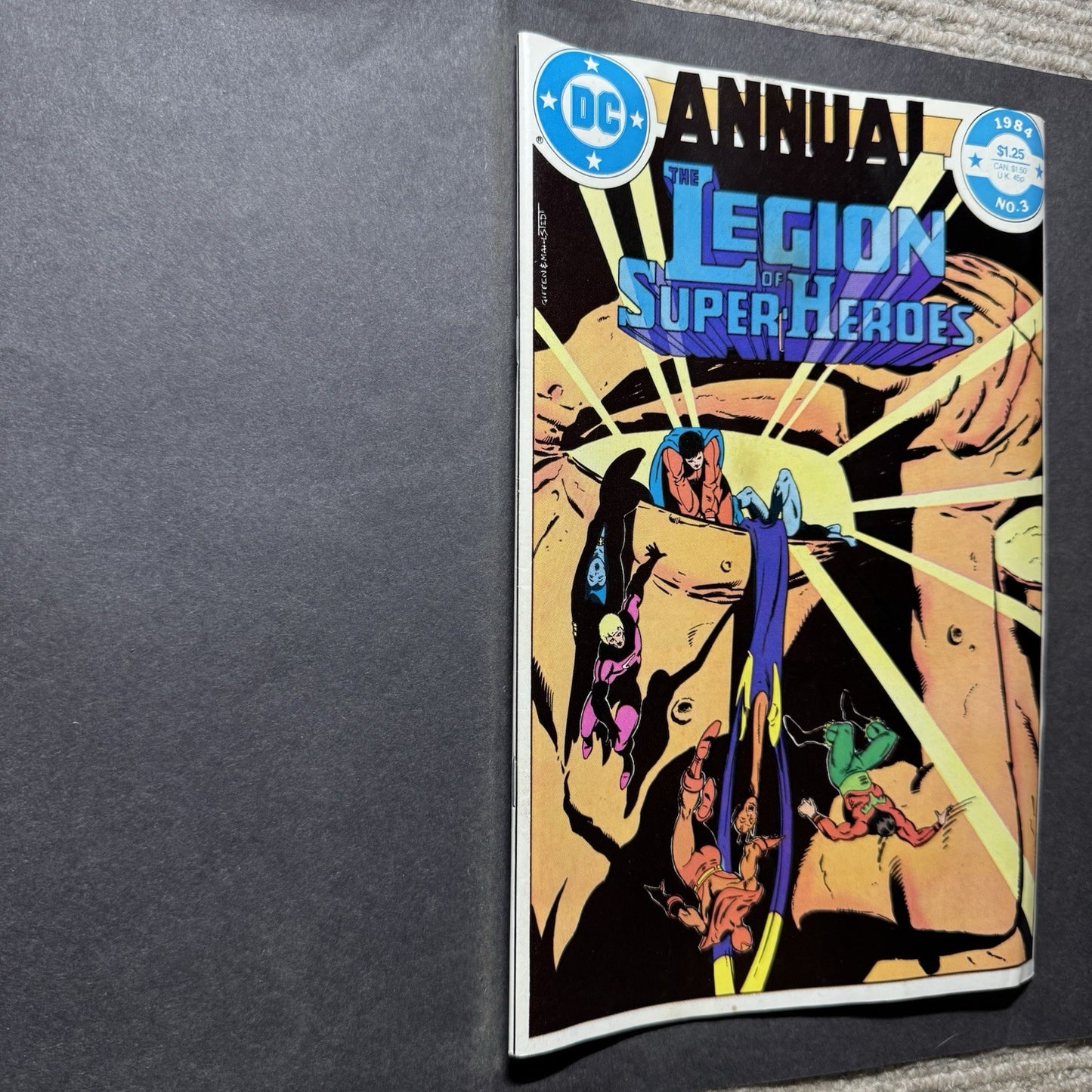 Legion Of Super-Heroes Annual 3 - Copper Age Dc Comics 1984