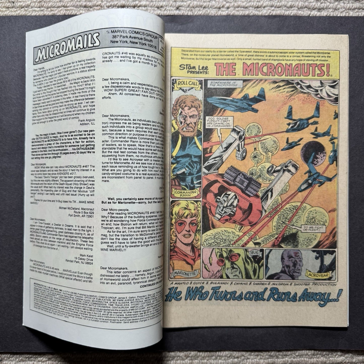 Micronauts 51 - Bronze Age Marvel Comics 1983