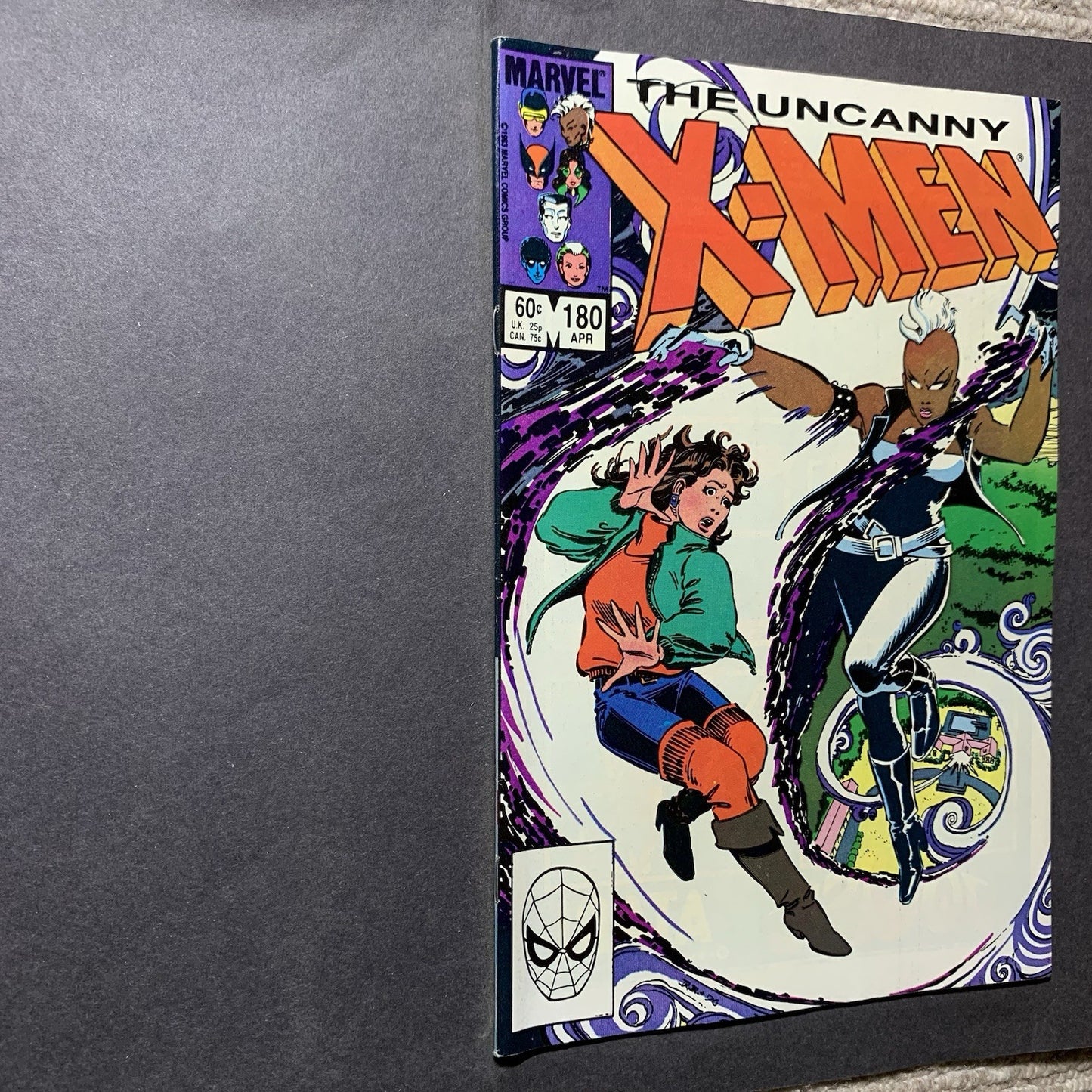 Uncanny x-men 180/ copper age marvel comics 1984