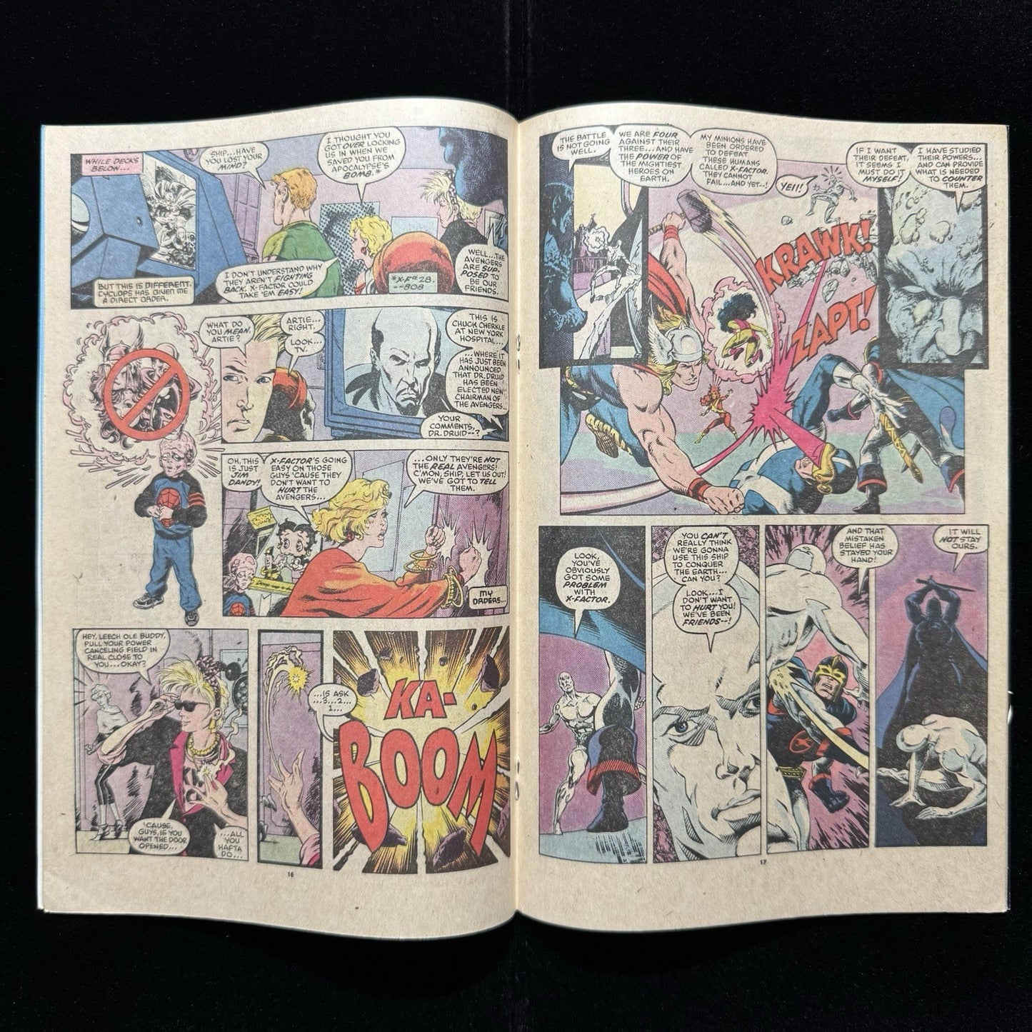 X-Factor 32 - 1st Appearance Of N’astirh - Copper Age Marvel Comics 1988