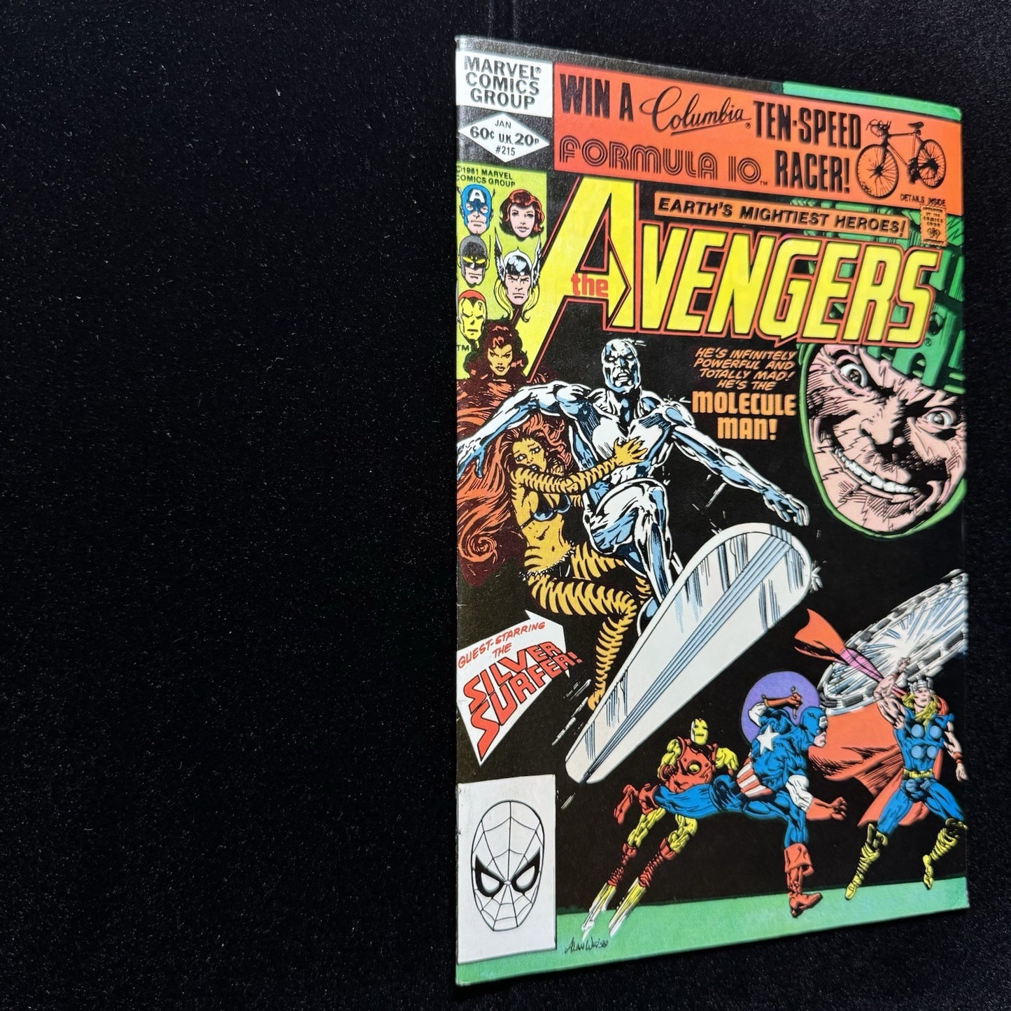 Avengers 215 - Bronze Age Marvel Comics 1982
