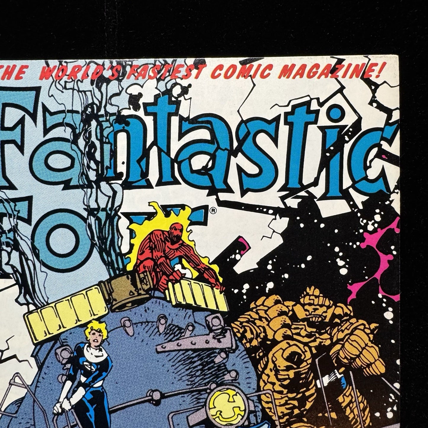 Fantastic Four 354 - 1st Appearance Of Casey - Copper Age Marvel Comics 1991