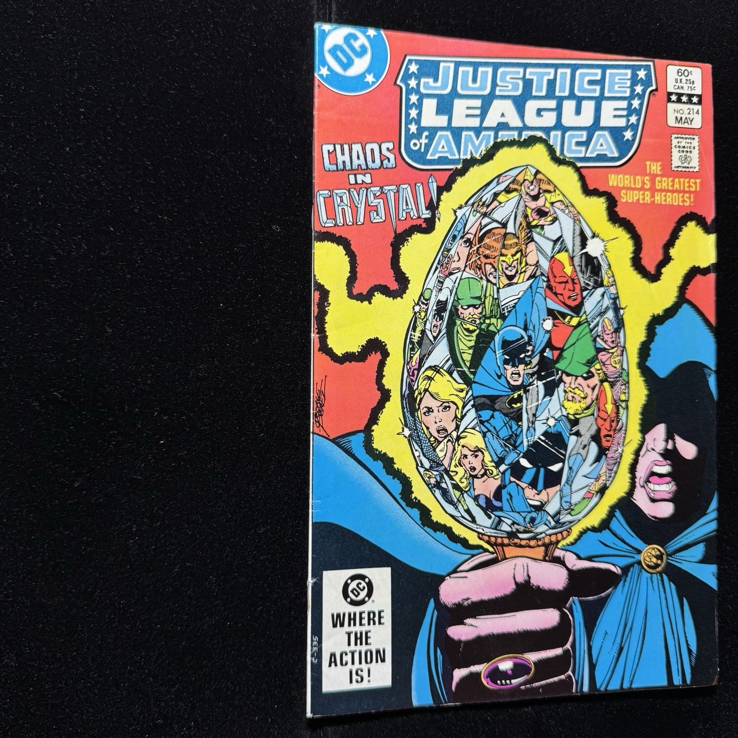 Justice League 214 - Bronze Age Dc Comics 1983