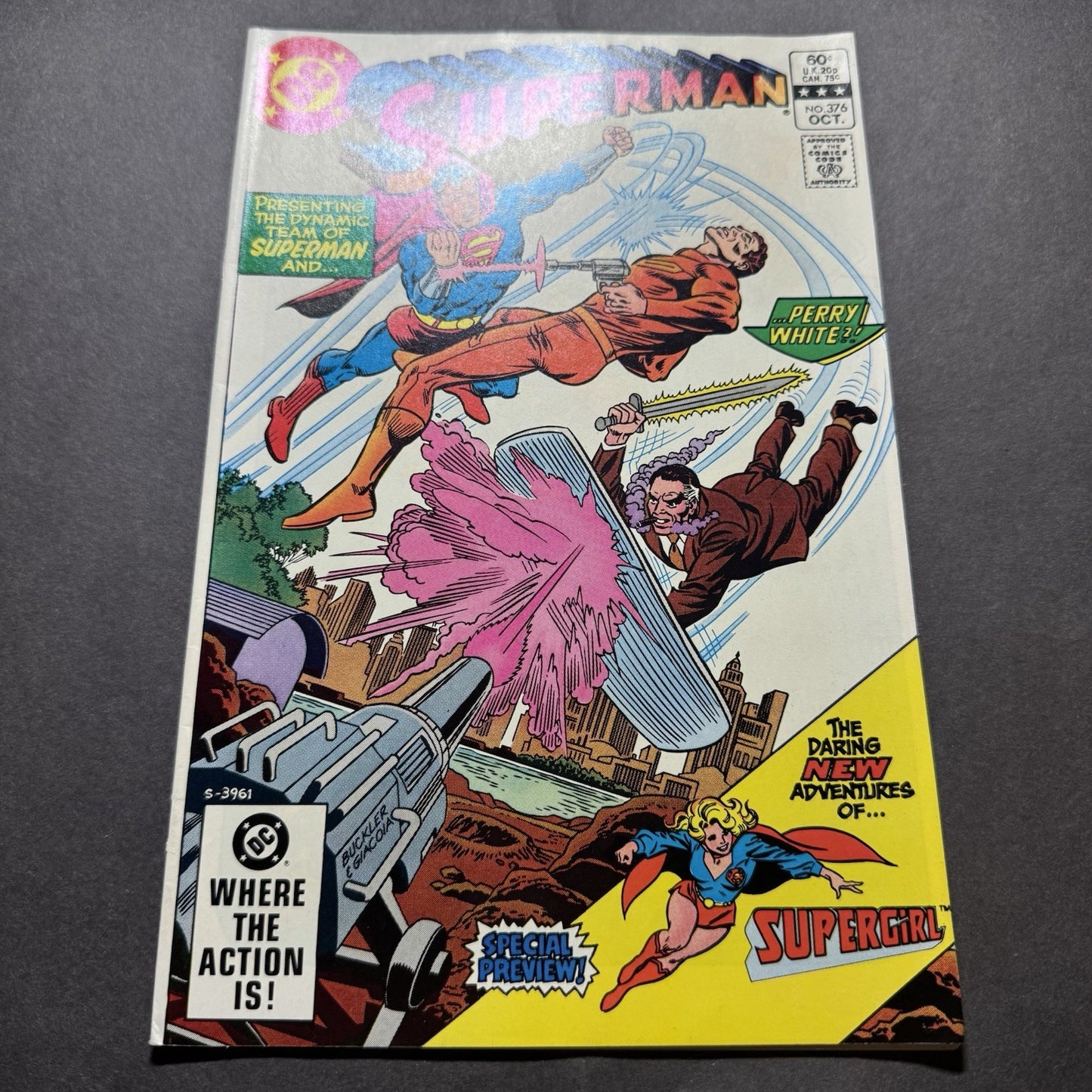 Superman 376 - Bronze Age Dc Comics 1982