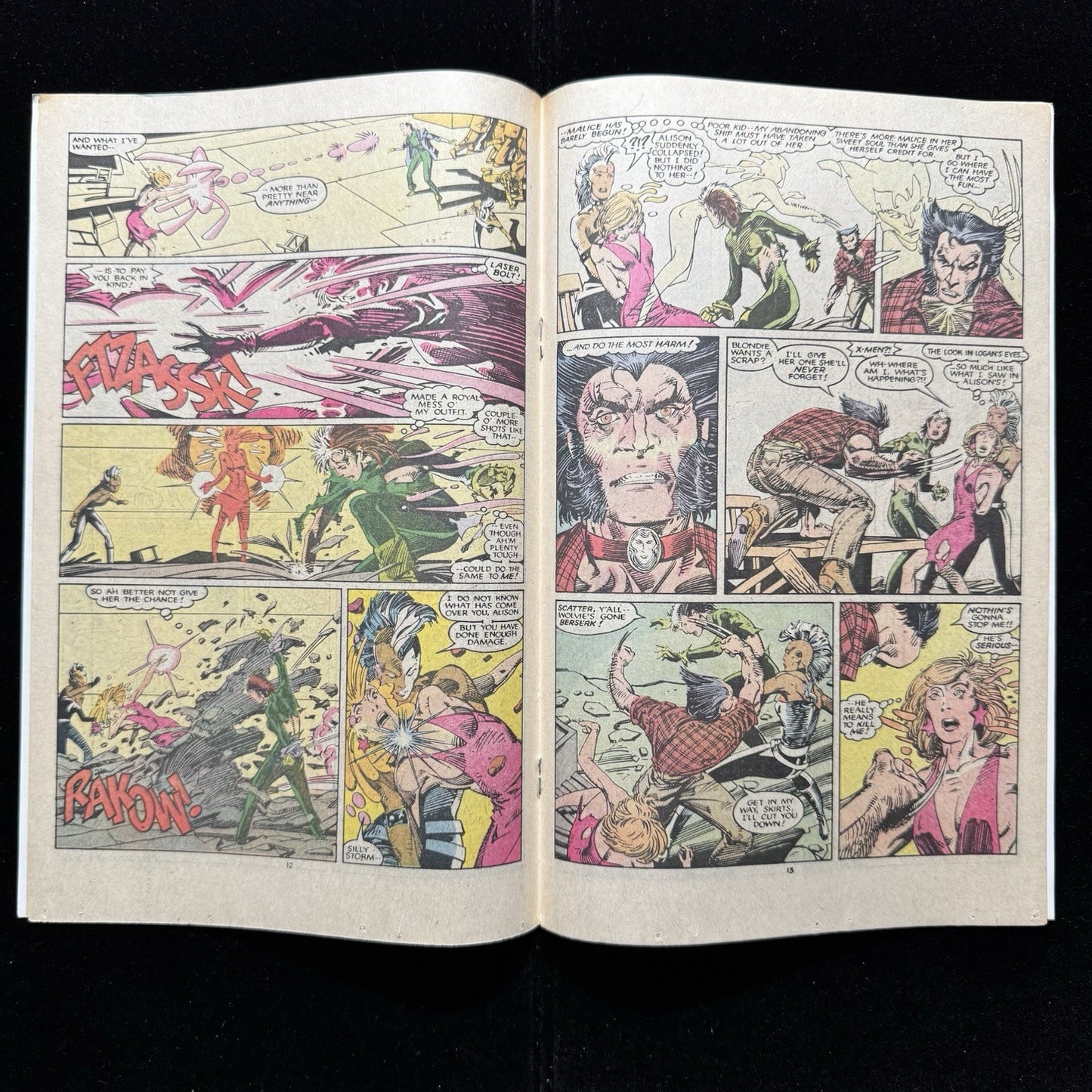 Uncanny X-Men 214 - Dazzler Joins The X-Men - Copper Age Marvel Comics 1987