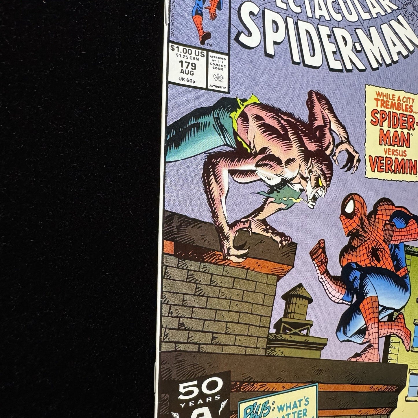 Spectacular Spider-Man 179 - Copper Age Marvel Comics 1991