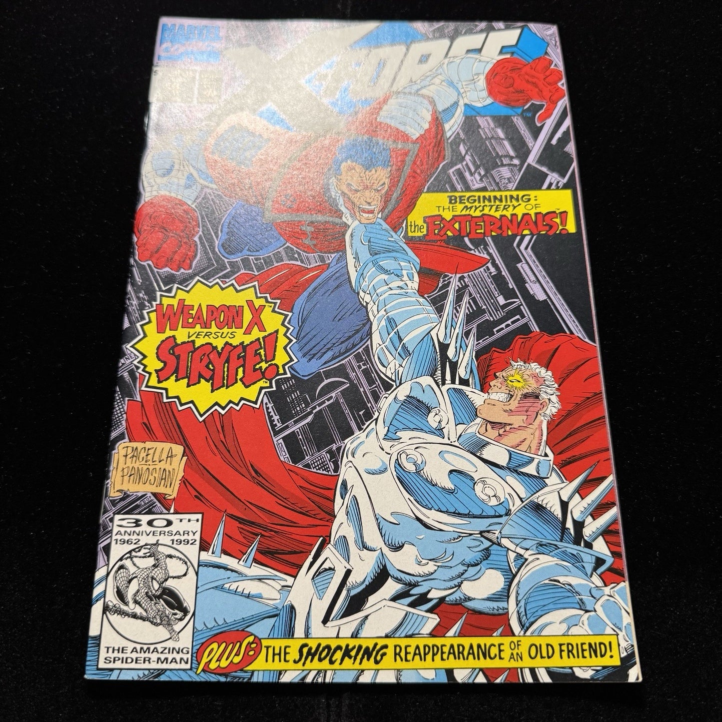 X-Force 10 - 1st Appearance Of The Externals - Modern Age Marvel Comics 1992
