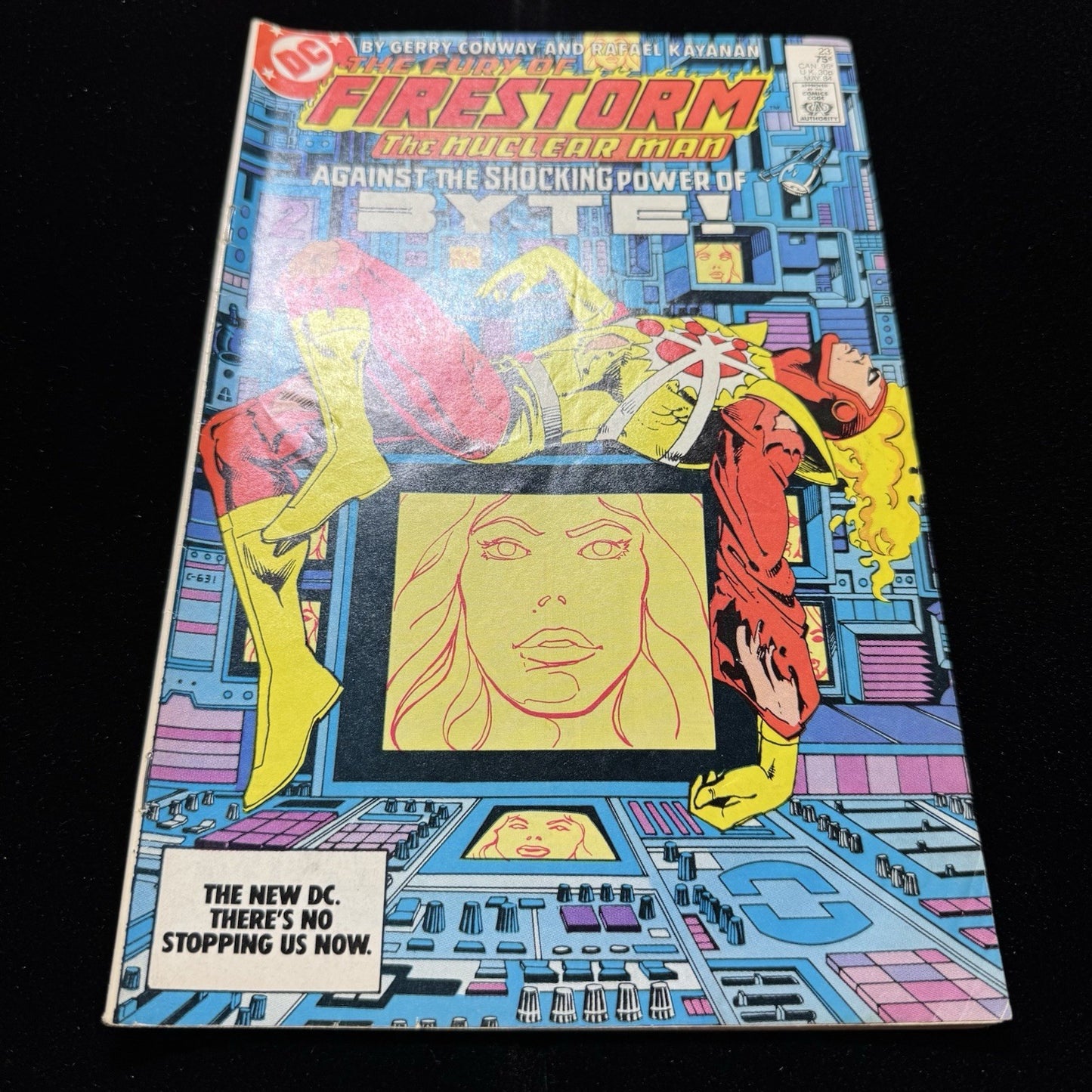 Firestorm 23 - 1st App Of Byte And Felicity Smoak - Copper And Dc Comics 1984