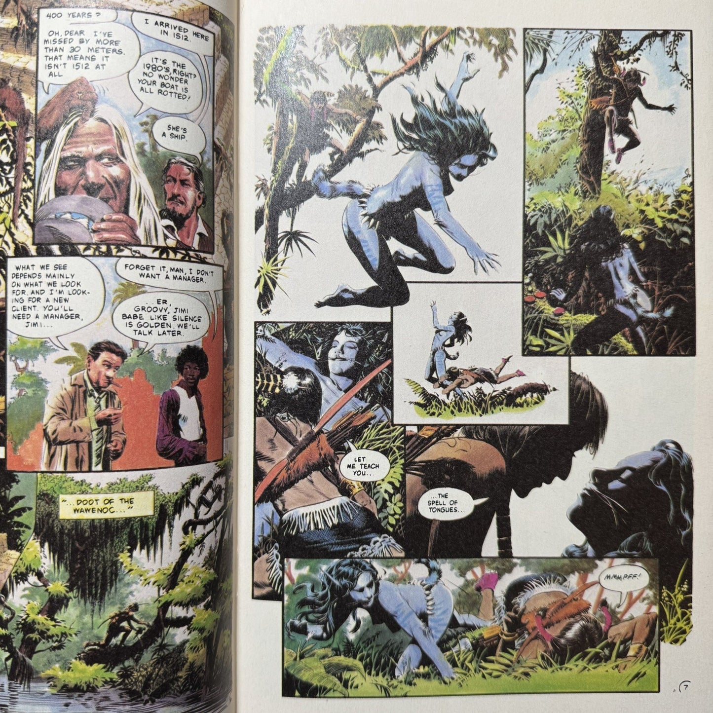 Timespirits 6/ Copper Age Epic/Marvel Comics 1984/ 9.4