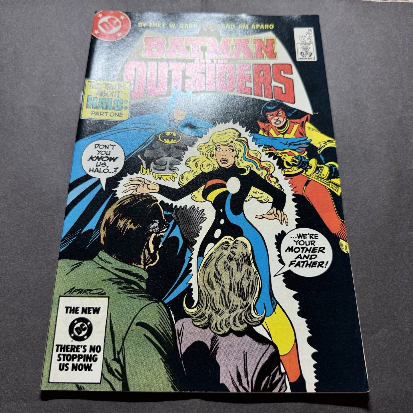 Batman And The Outsiders 16 - Copper Age Dc  Comics 1984
