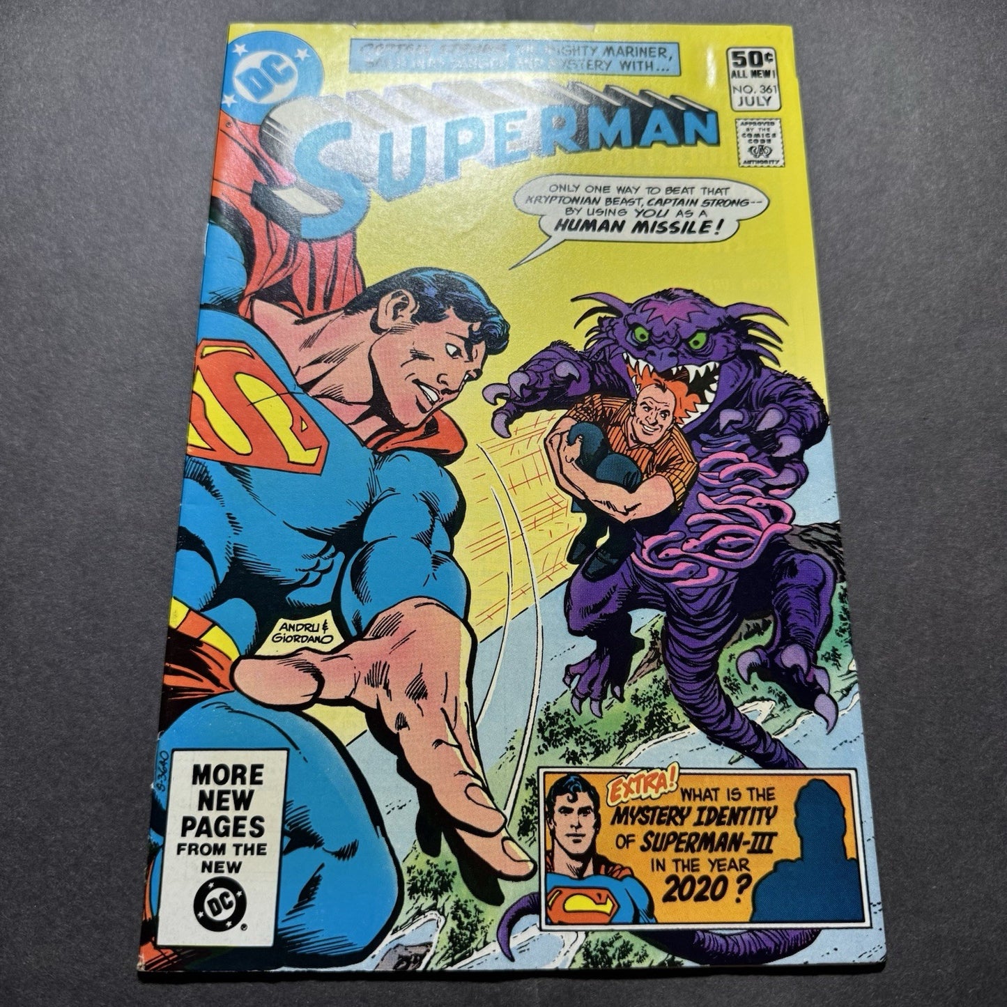 Superman 361 - Bronze Age Dc Comics 1981