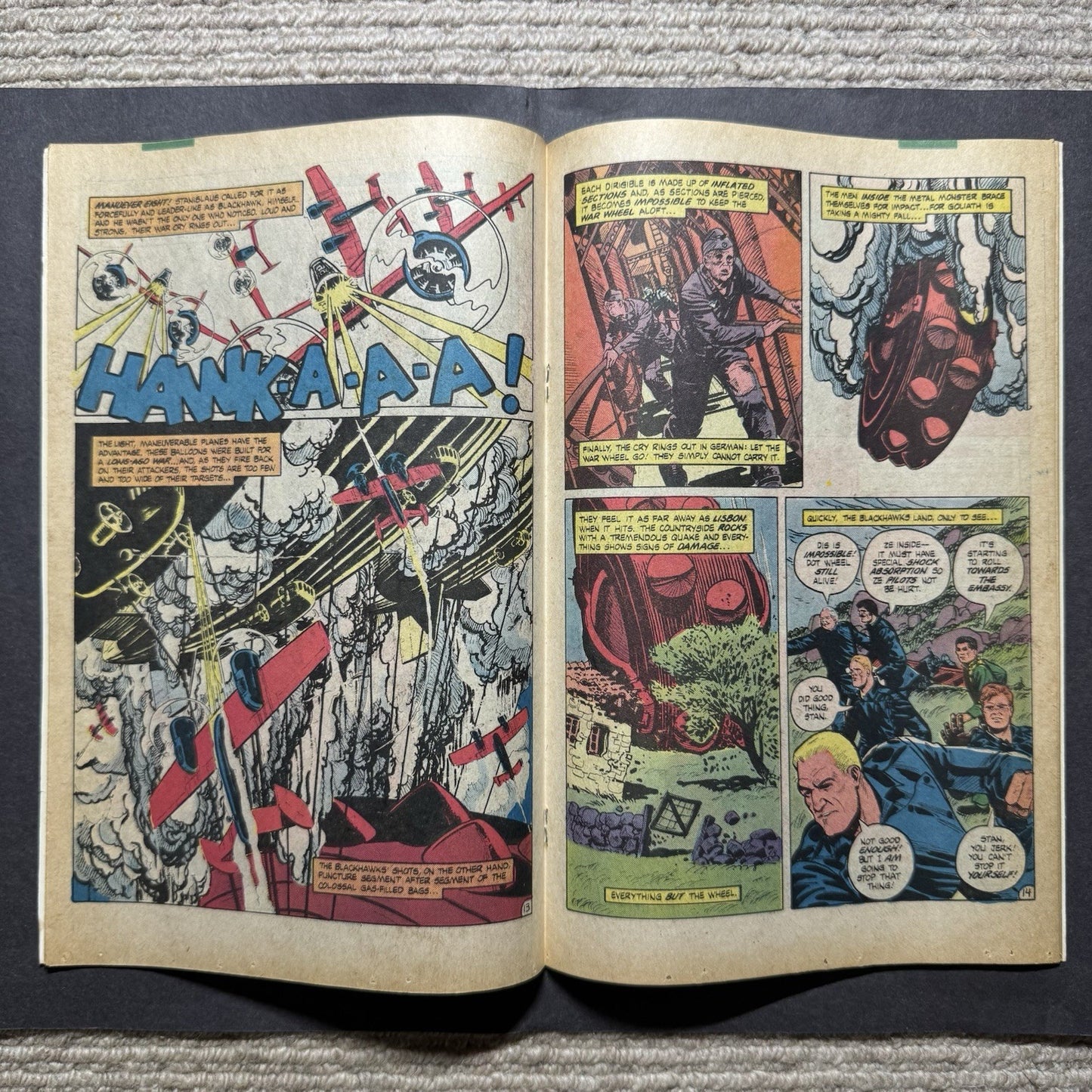 Blackhawk 263 - Bronze Age Dc Comics 1983