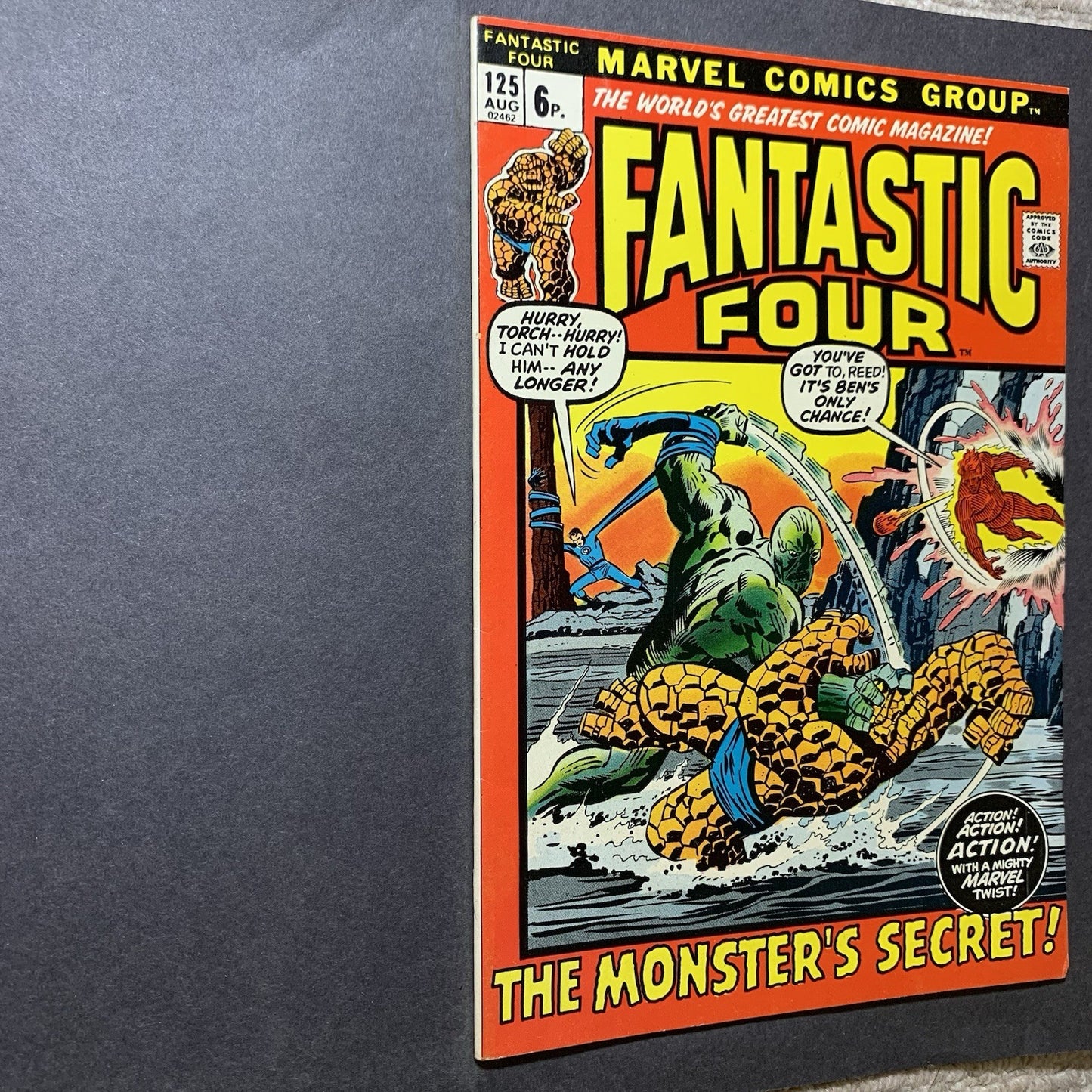Fantastic four 125/ Bronze Age Marvel comics 1972