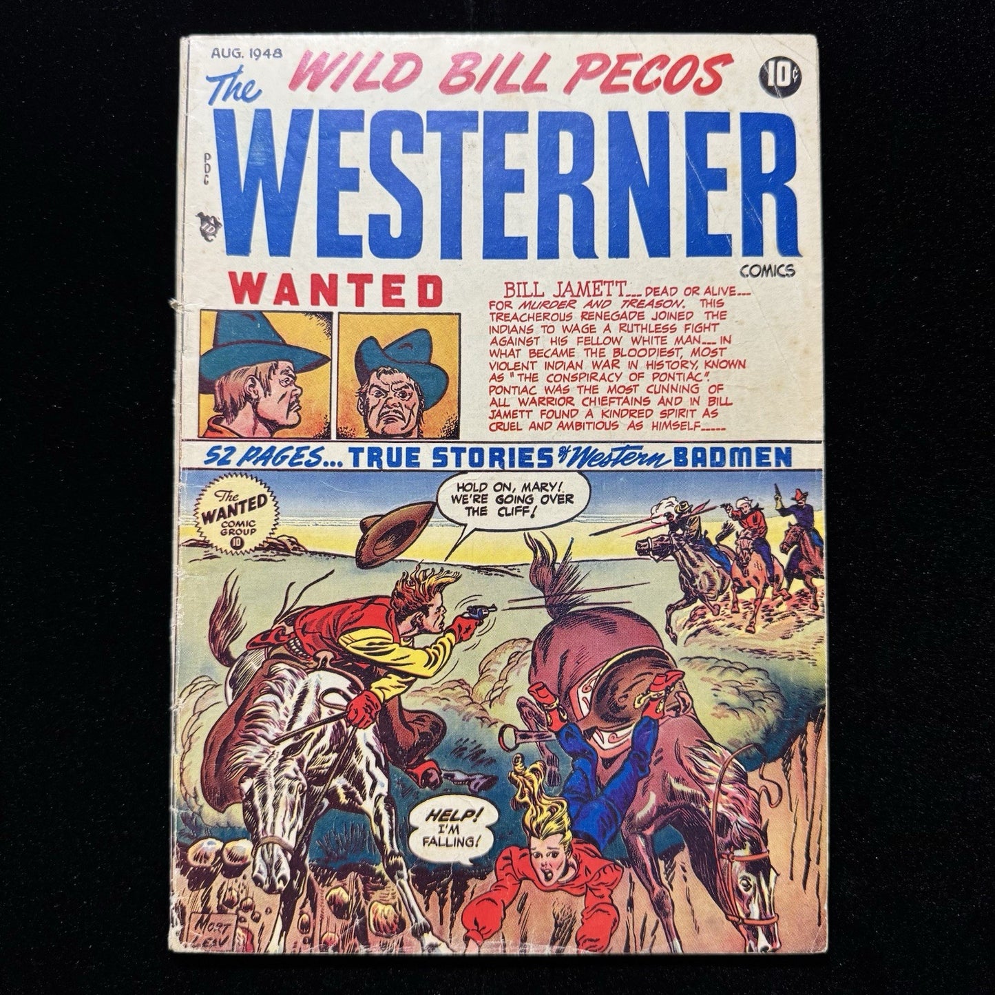 Westerner 15 - Golden Age Orbit-Wanted Comics 1948