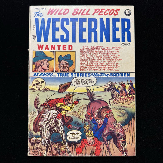 Westerner 15 - Golden Age Orbit-Wanted Comics 1948
