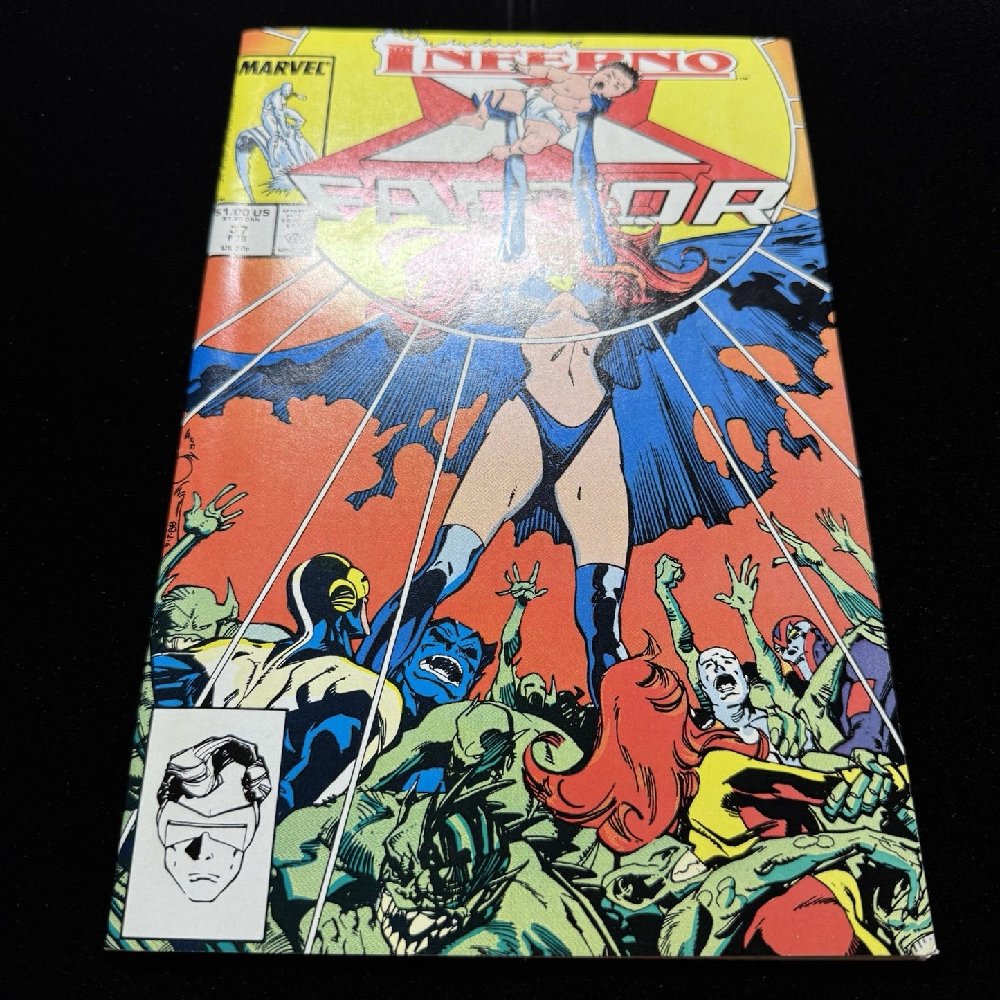 X-Factor 37 - Copper Age Marvel Comics 1989