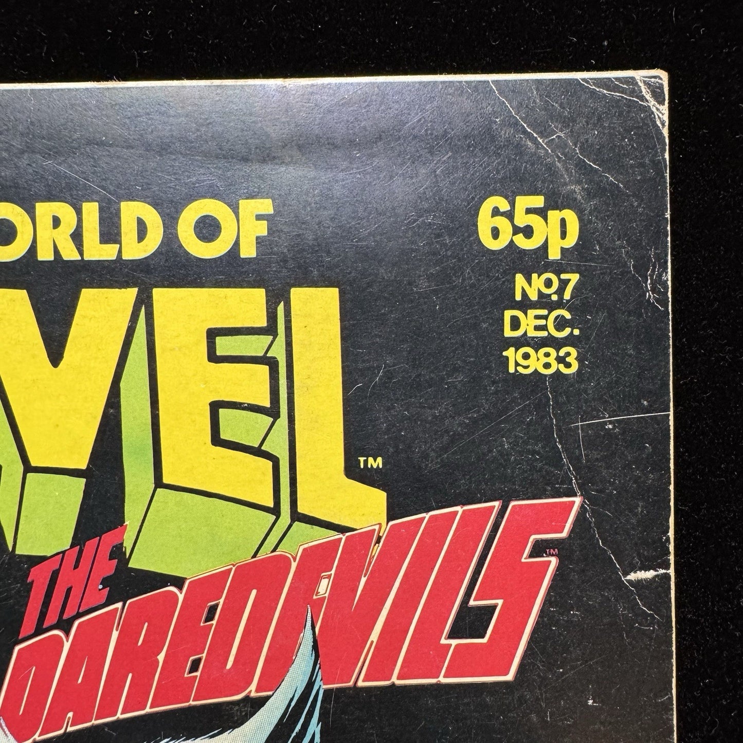 Mighty World Of Marvel 7 - 1st App Of Meggan - Bronze Age Marvel Uk Comics 1983