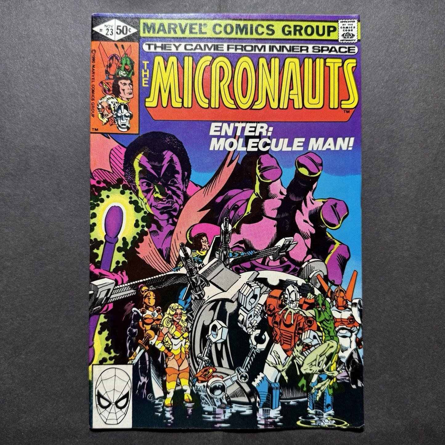 Micronauts 23 - Bronze Age Marvel Comics 1980