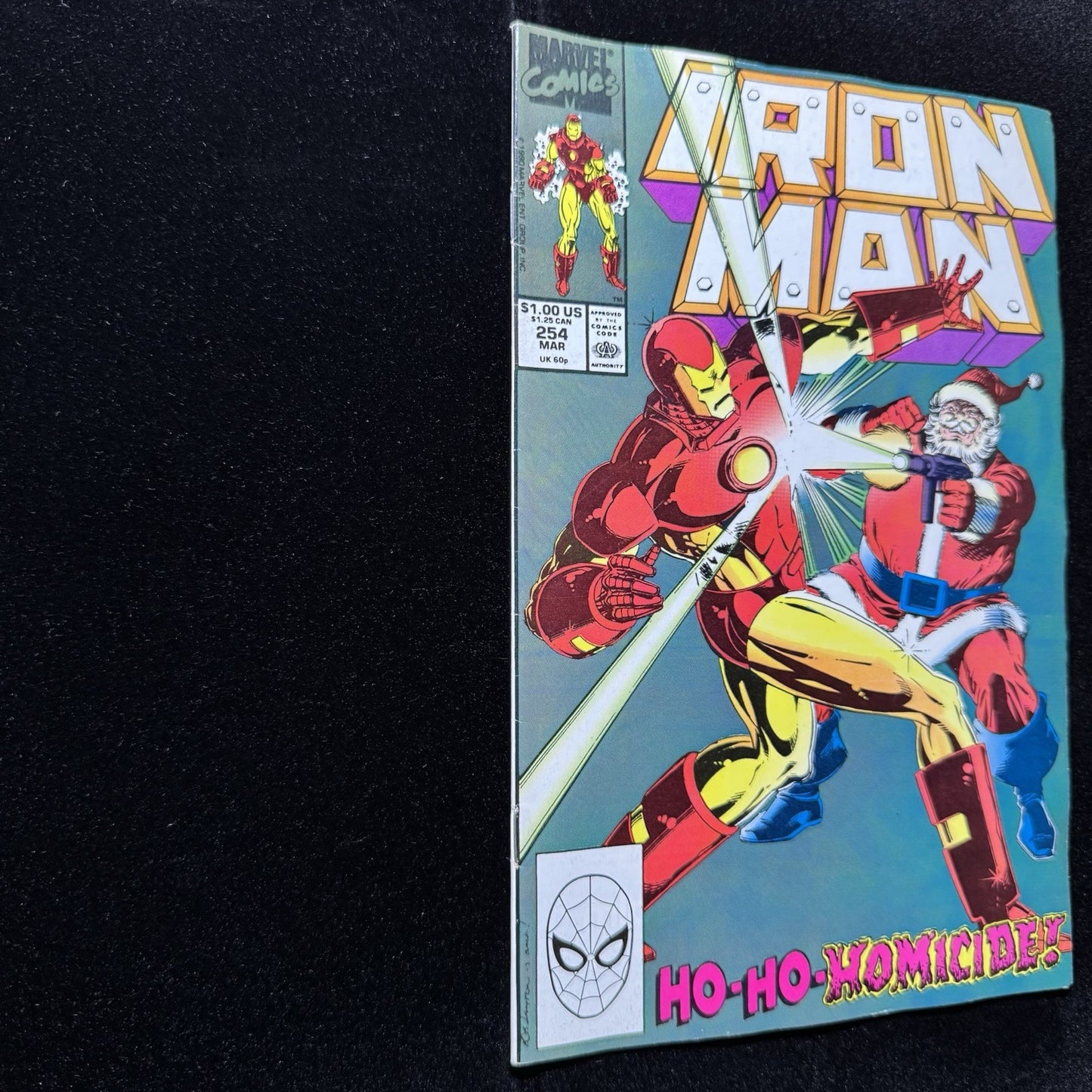 Iron Man 254 - Copper Age Marvel Comics 1990