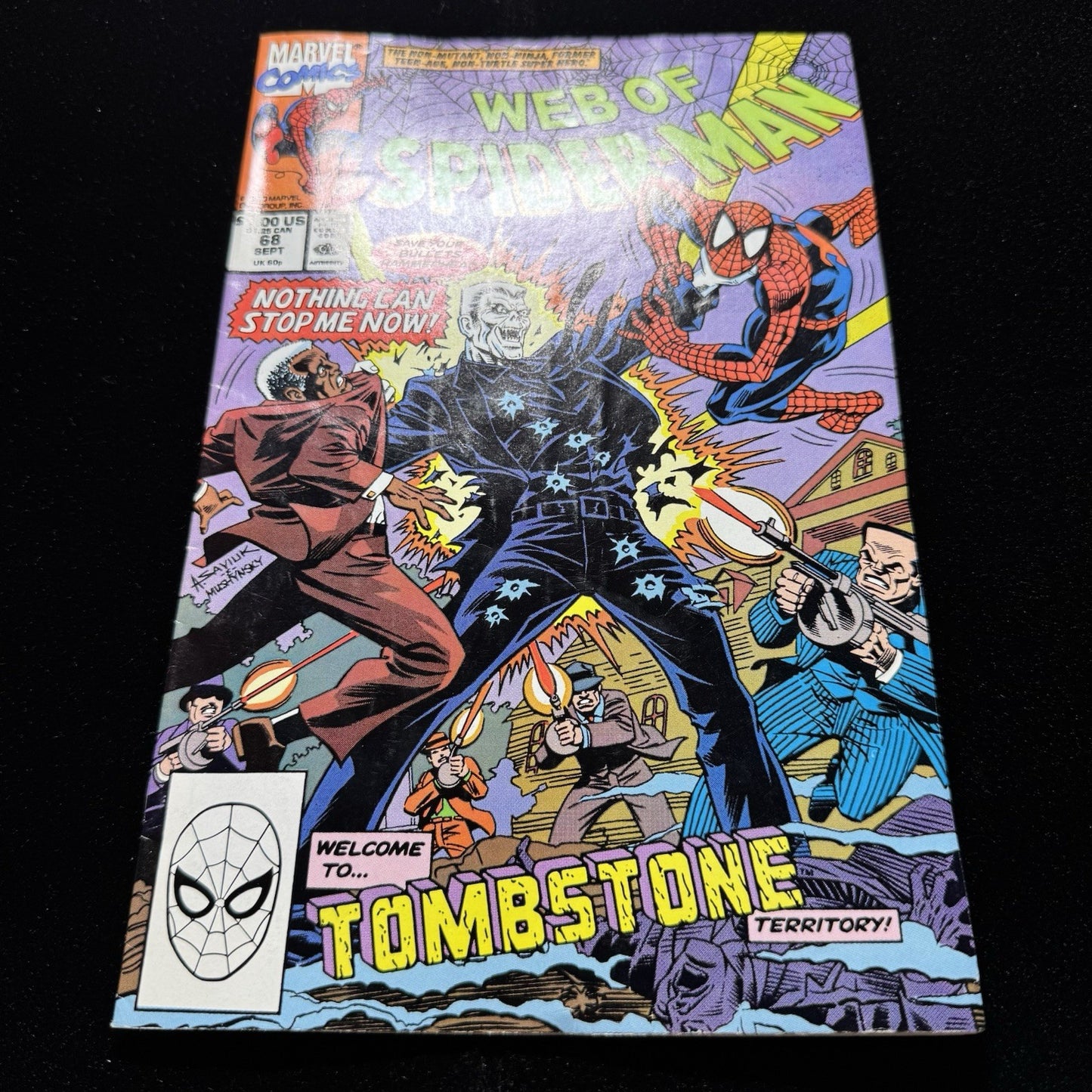 Web Of Spider-Man 68 - Copper Age Marvel Comics 1990