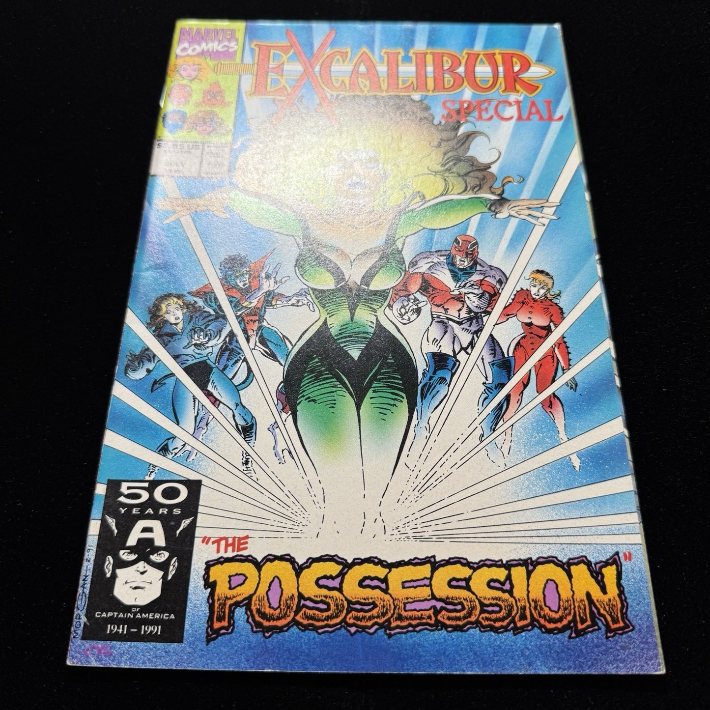 Excalibur Special: The Possession 0 - Copper Age Marvel Comics 1991