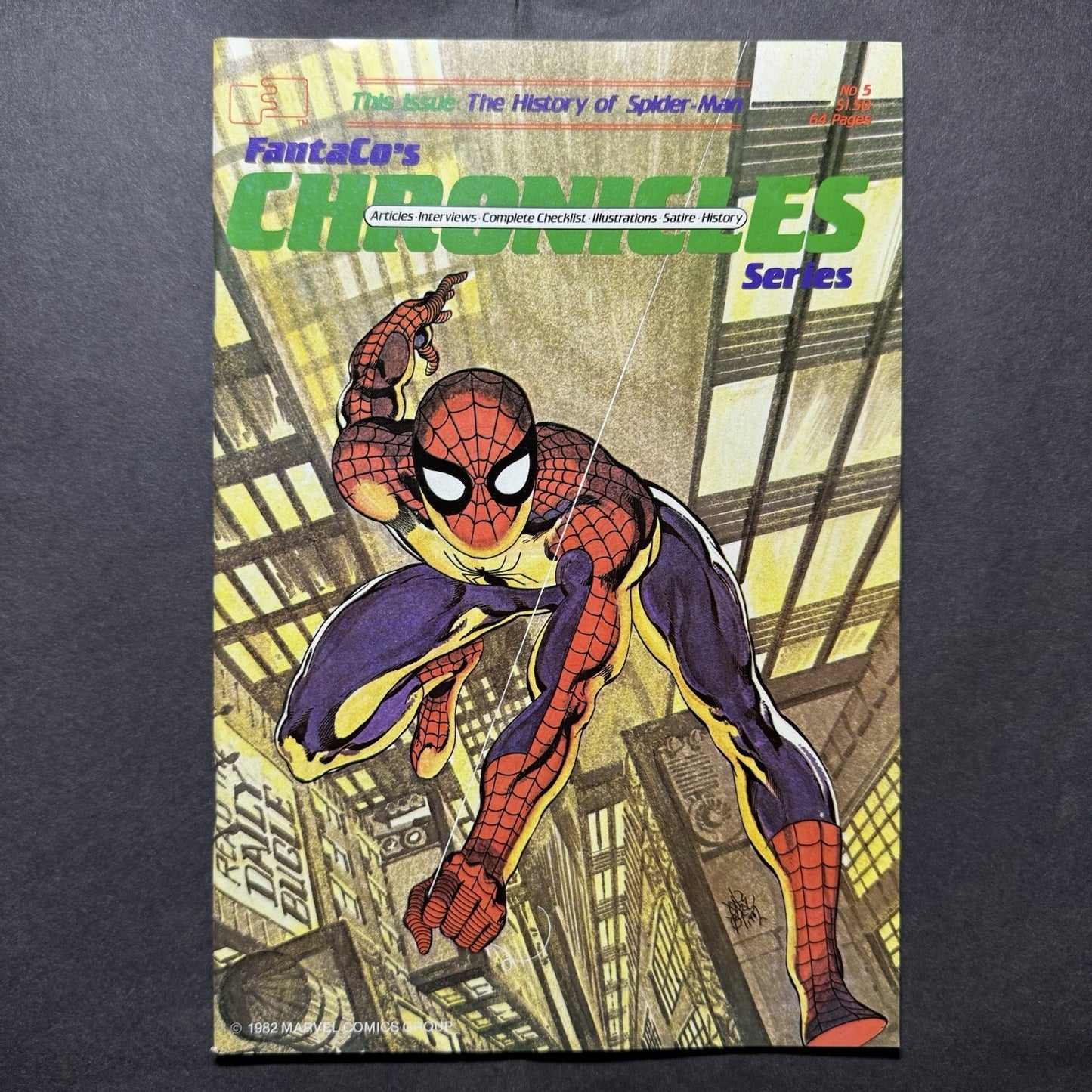 FantaCo’s Chronicles Series 5 - Bronze Age FantaCo Comics 1982