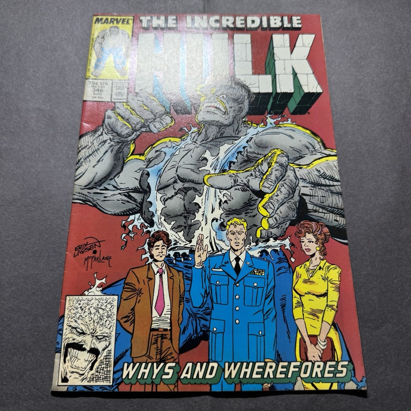 Incredible Hulk 346/ Copper Age Marvel Comics 1988