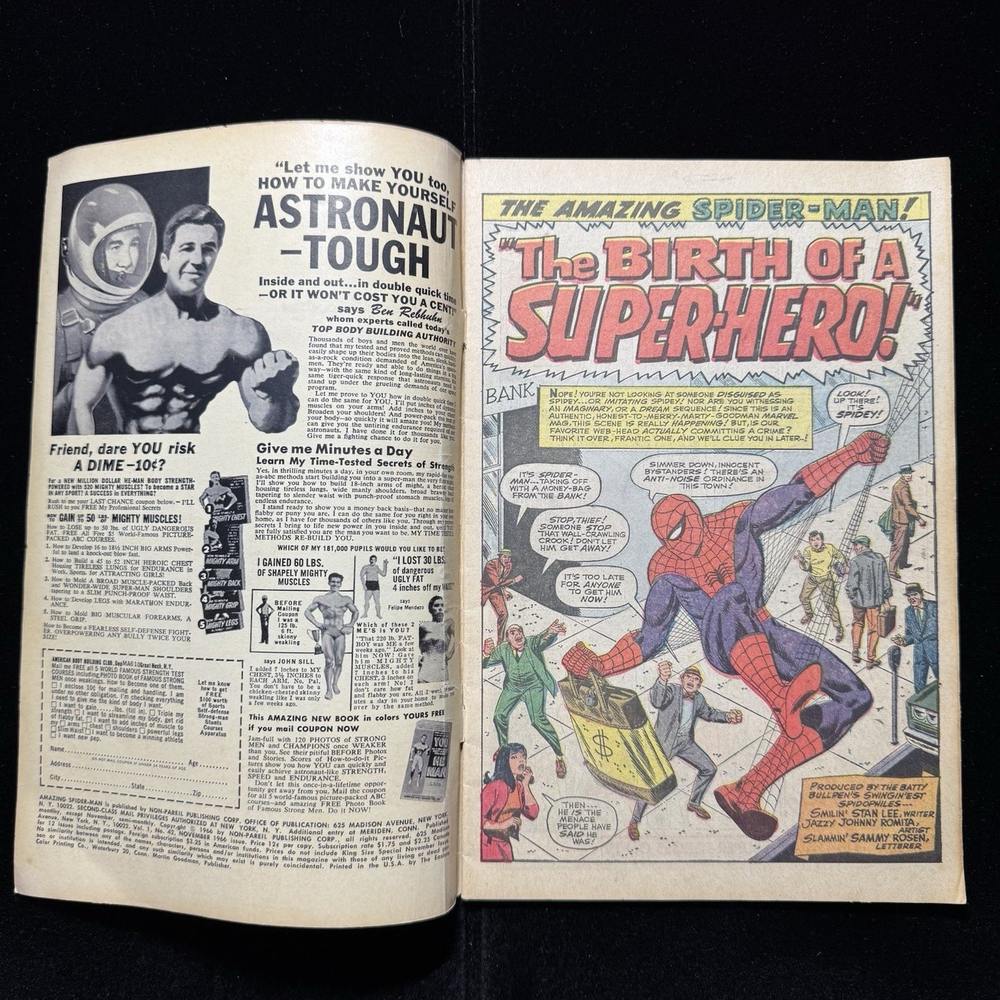 Amazing Spider-Man 42 - 1st Full App Of Mary Jane - Silver Age Marvel Comic 1966