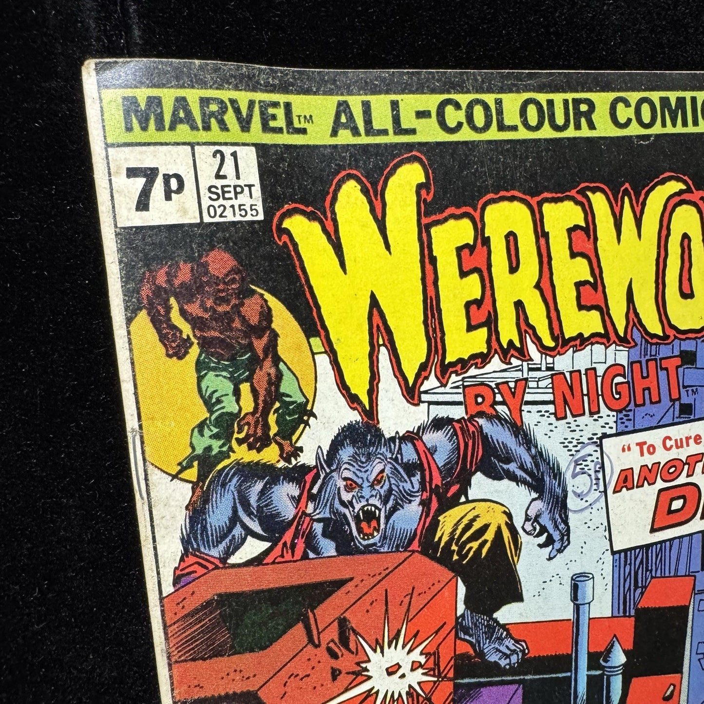 Werewolf By Night 21 - Bronze Age Marvel Comics 1974
