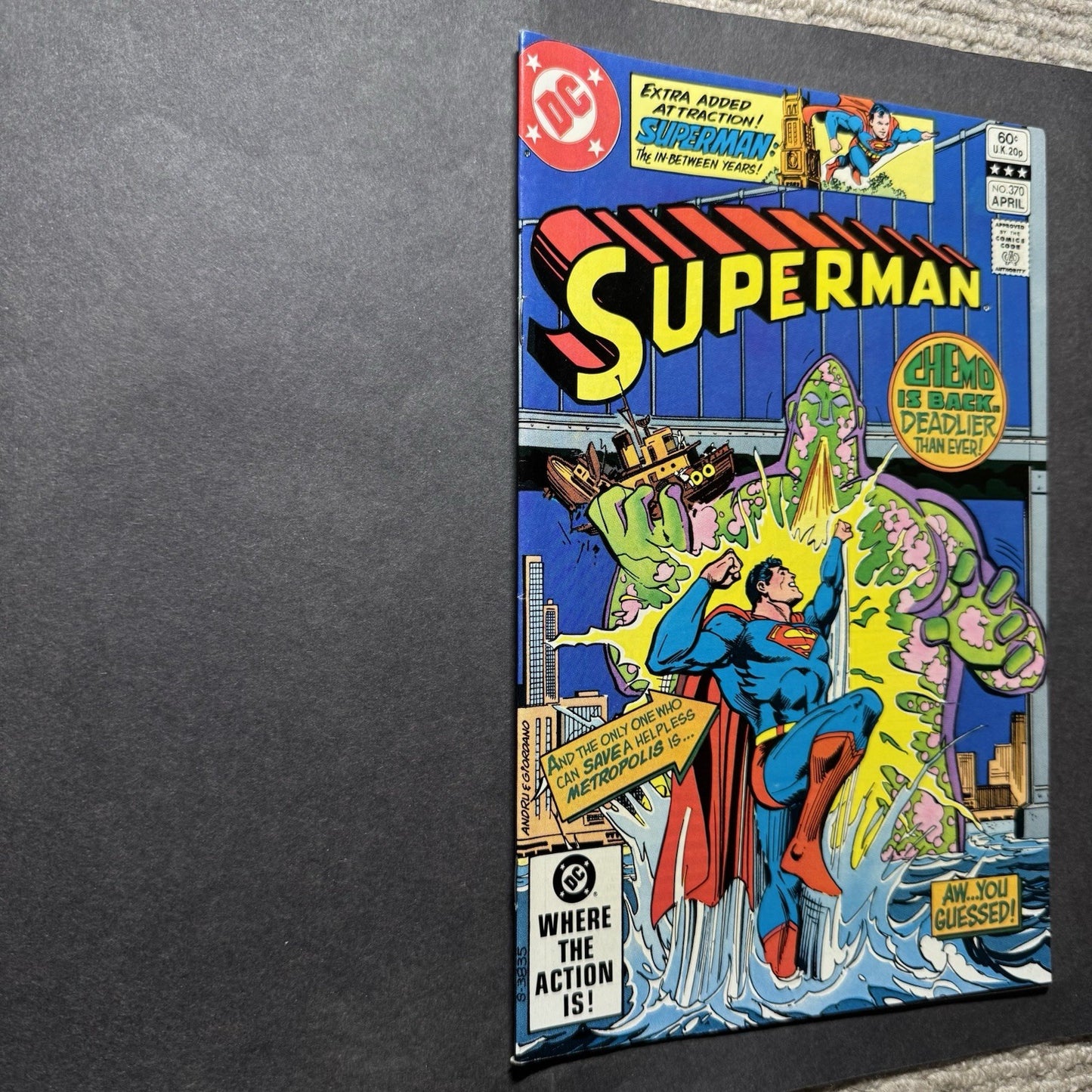Superman 370 - Bronze Age Dc Comics 1982