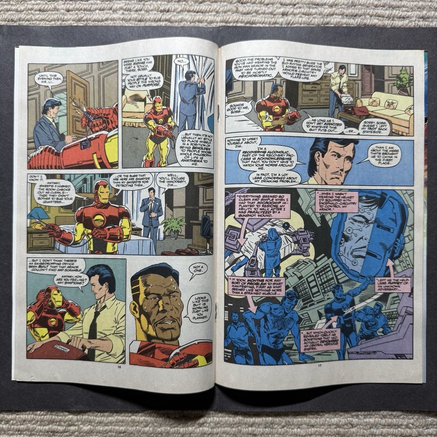 Iron Man 270 - Copper Age Marvel Comics 1991