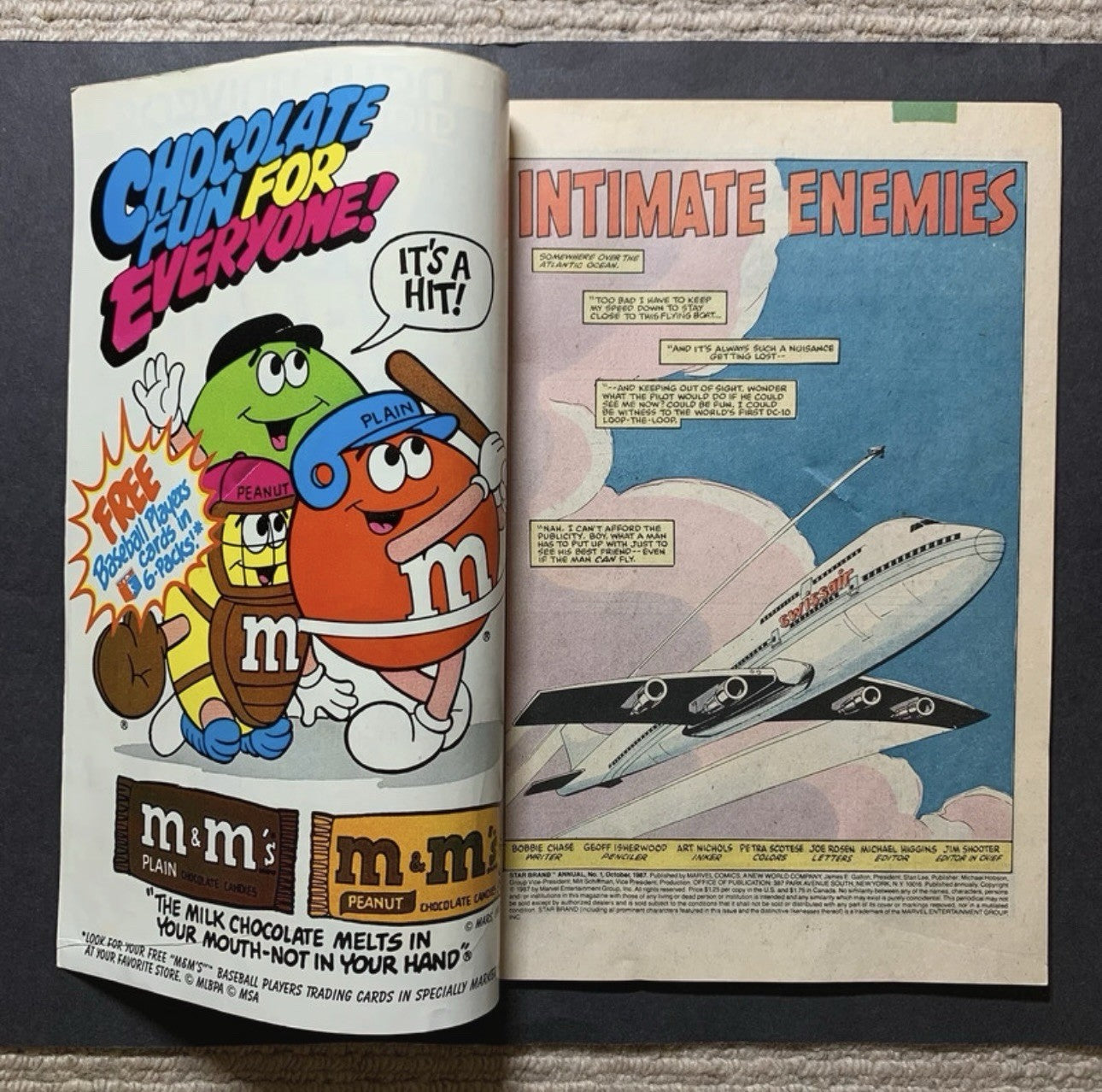 Star Brand 1, 2 and Star Brand Giant Sized annual 1 - copper age marvel 1986/87