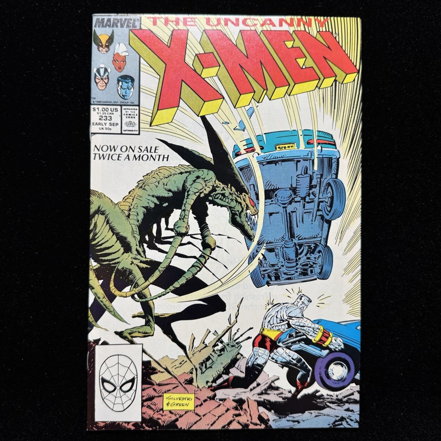 Uncanny X-Men 233 - Copper Age Marvel Comics 1988