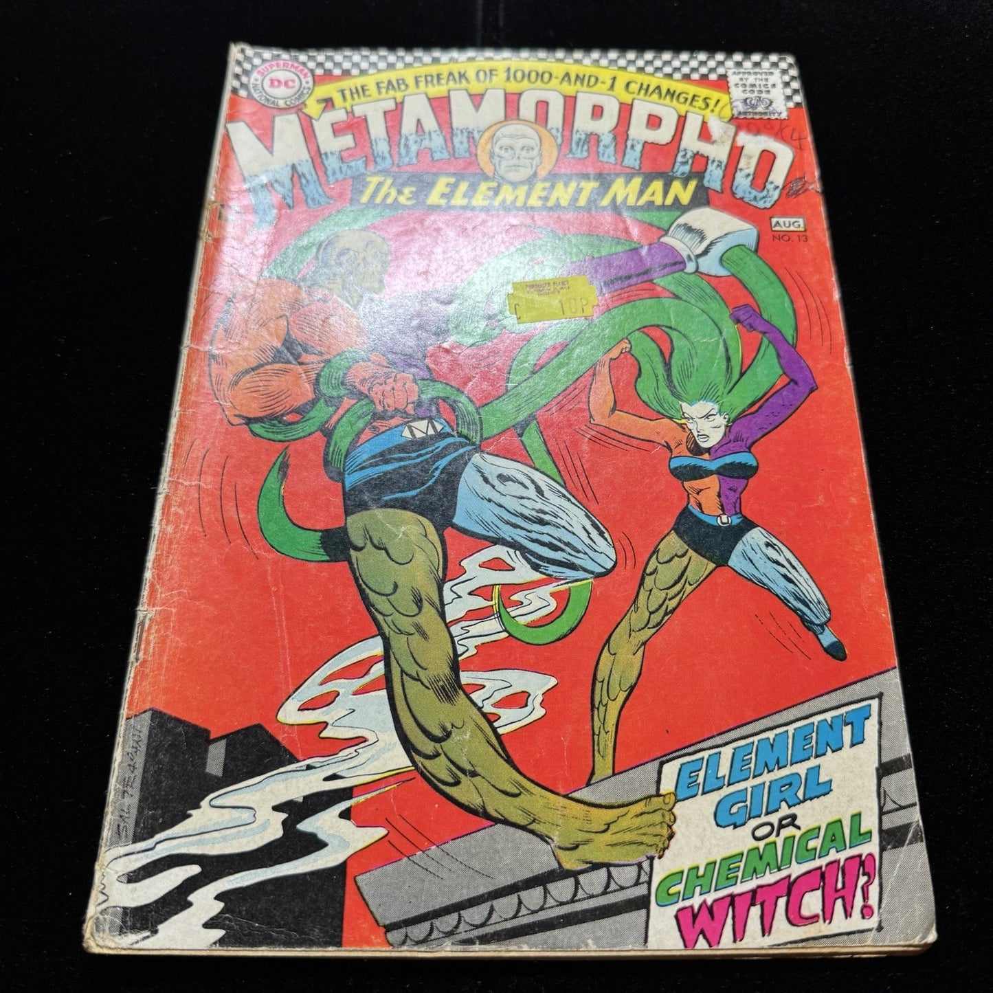 Metamorpho 13 - Silver Age Dc Comics 1967