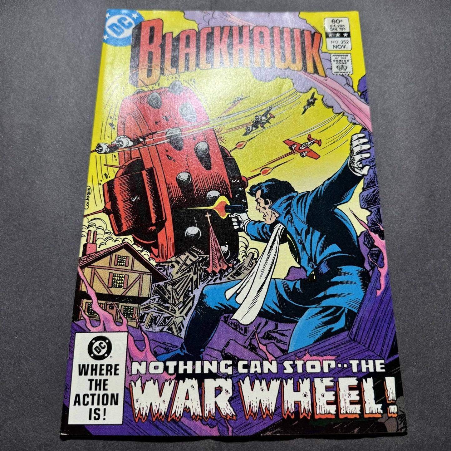 Blackhawk 252 - Bronze Age Dc Comics 1982