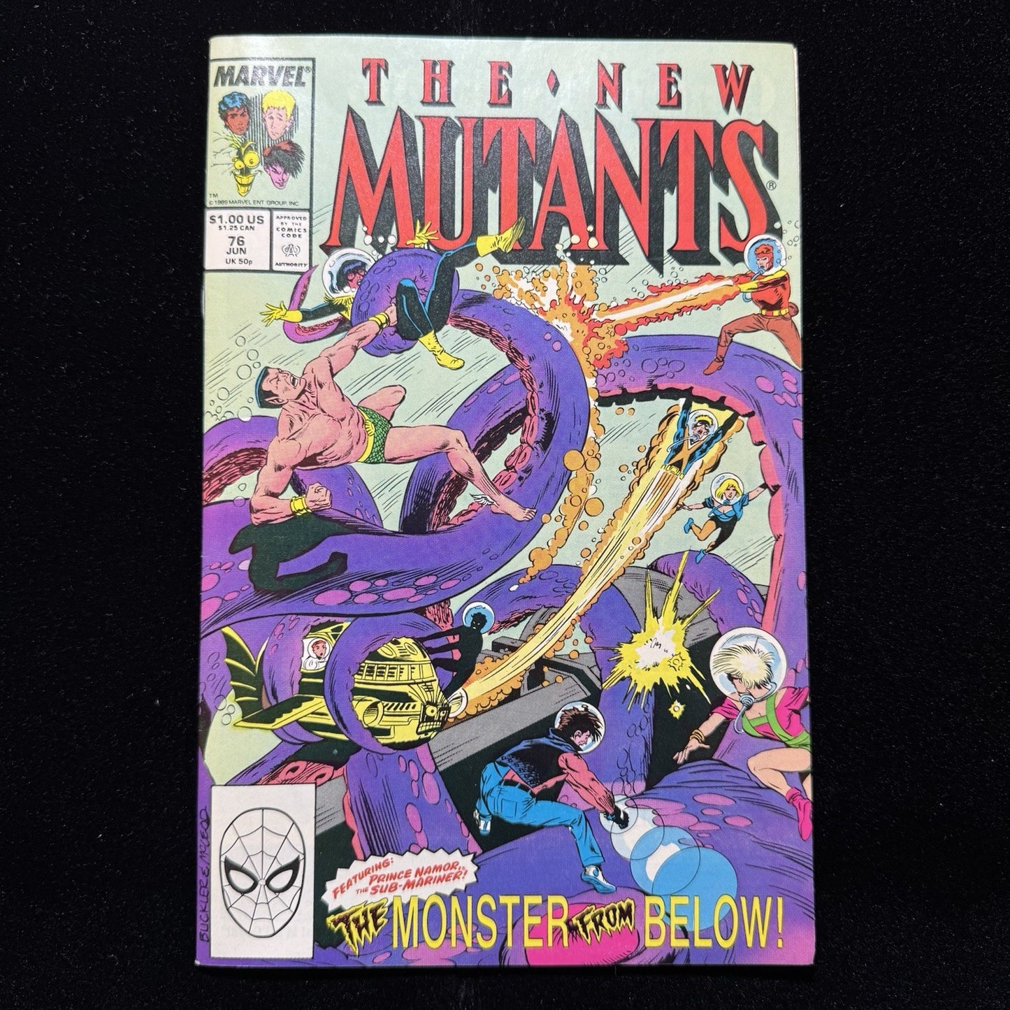 New Mutants 76 - Copper Age Marvel Comics 1989