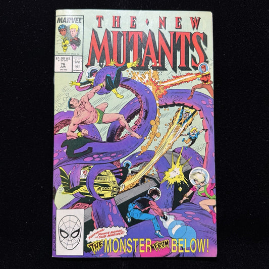 New Mutants 76 - Copper Age Marvel Comics 1989