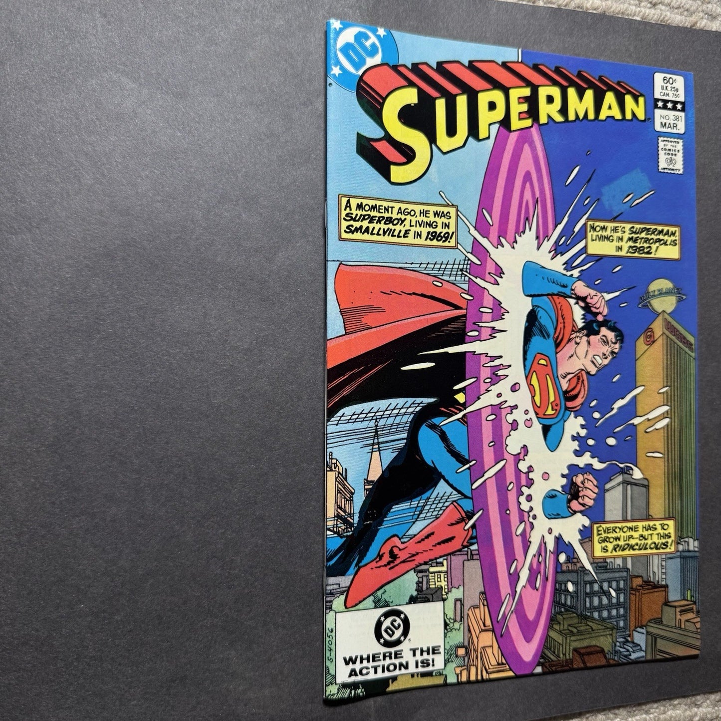 Superman 381 - Bronze Age Dc Comics 1983