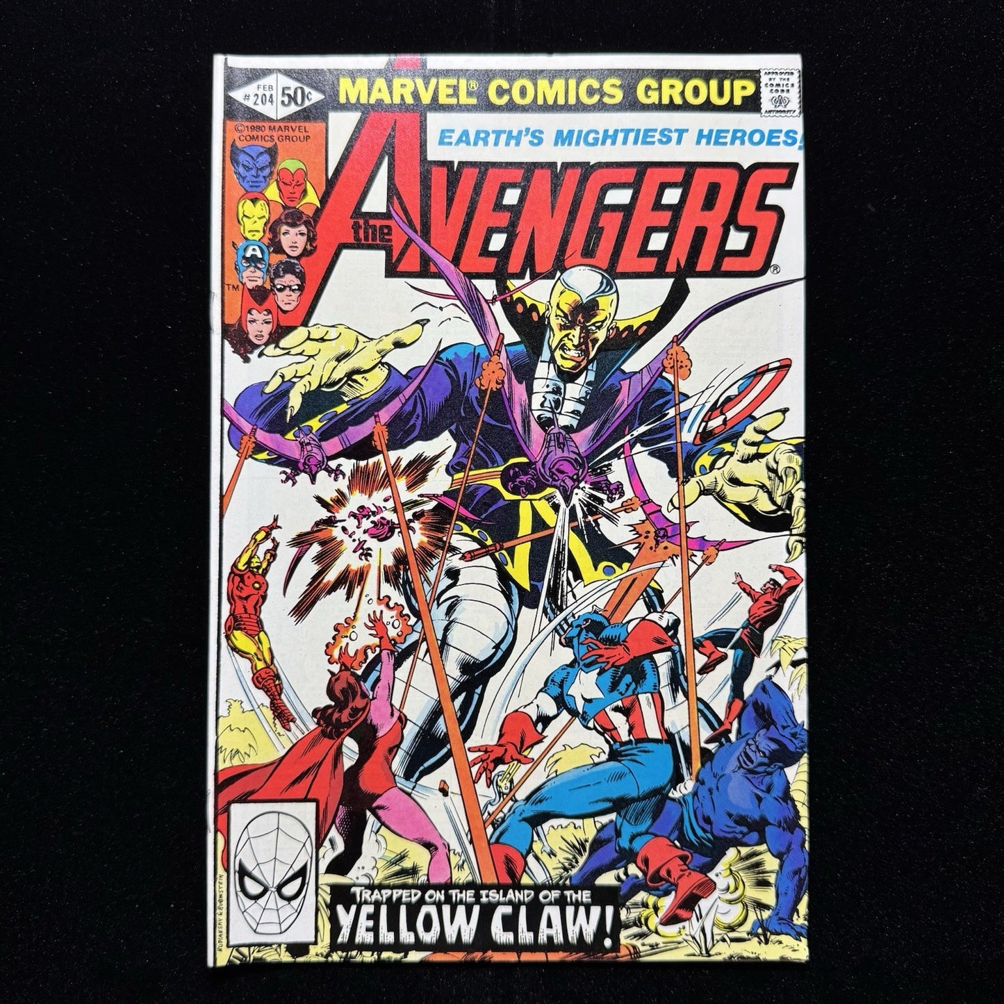 Avengers 204 - Bronze Age Marvel Comics 1981
