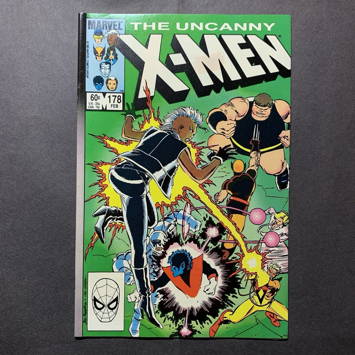 Uncanny x-men 178/ copper age marvel comics 1984