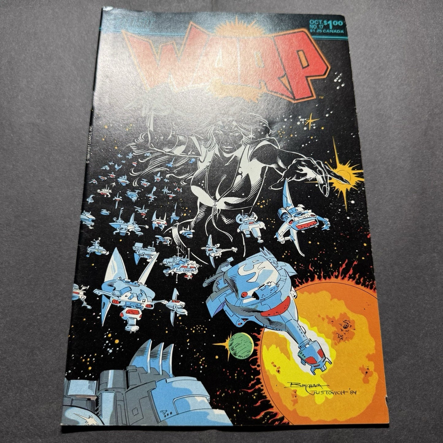 Warp 17 - Copper Age First Comics 1984